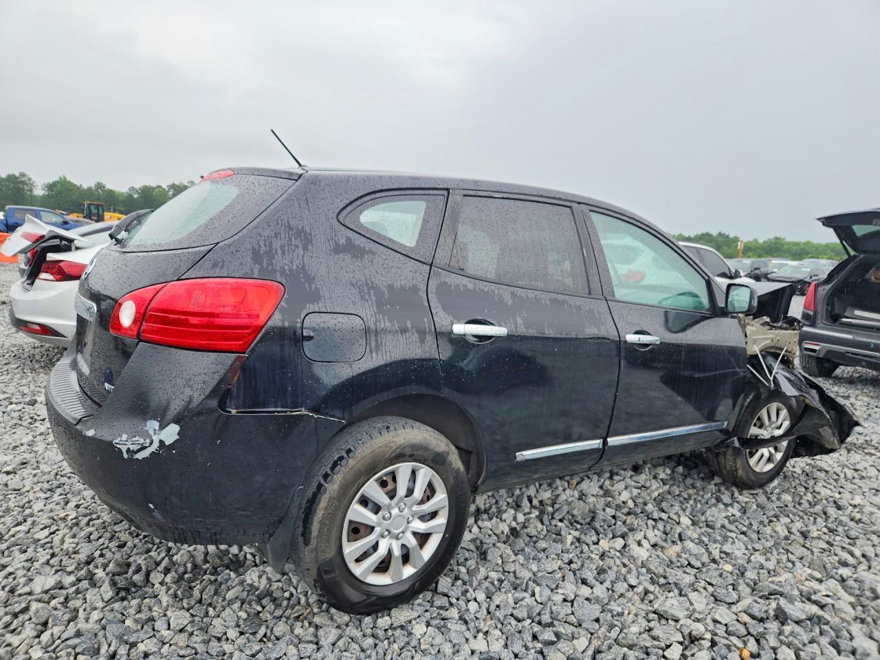 2014 Nissan Rogue Select S Черный vin: JN8AS5MV6EW707484