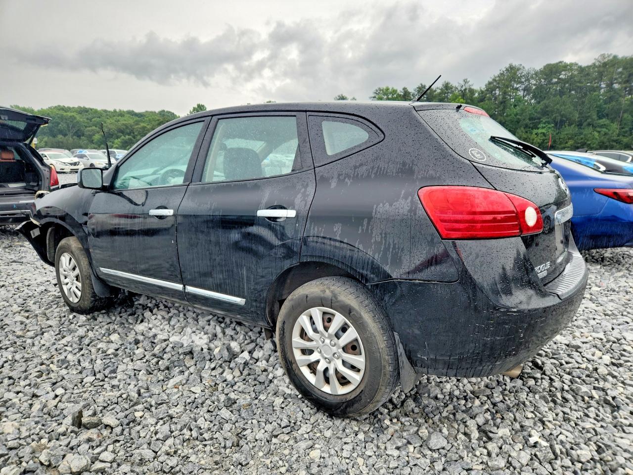 2014 Nissan Rogue Select S Черный vin: JN8AS5MV6EW707484