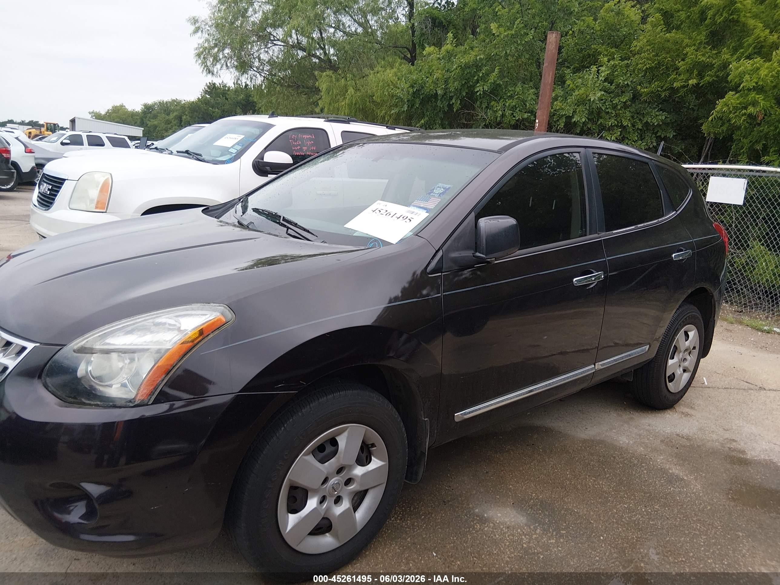 2014 Nissan Rogue Select S Purple vin: JN8AS5MV6EW708019