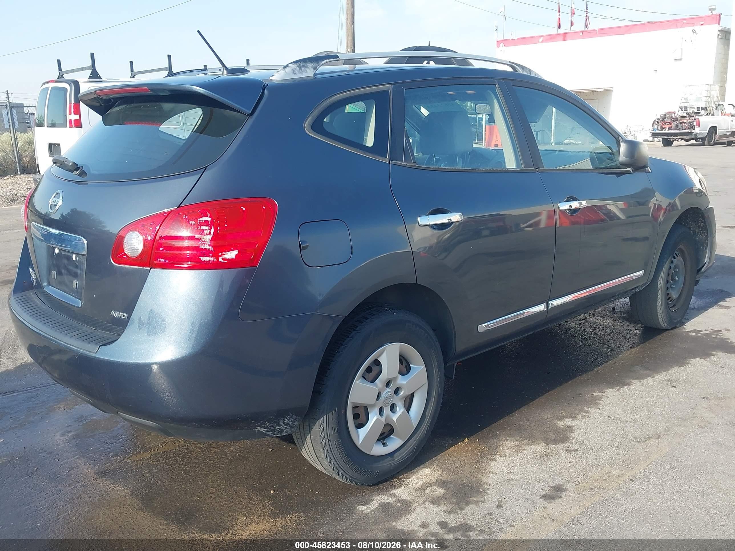 2014 Nissan Rogue Select S Gray vin: JN8AS5MV6EW711549