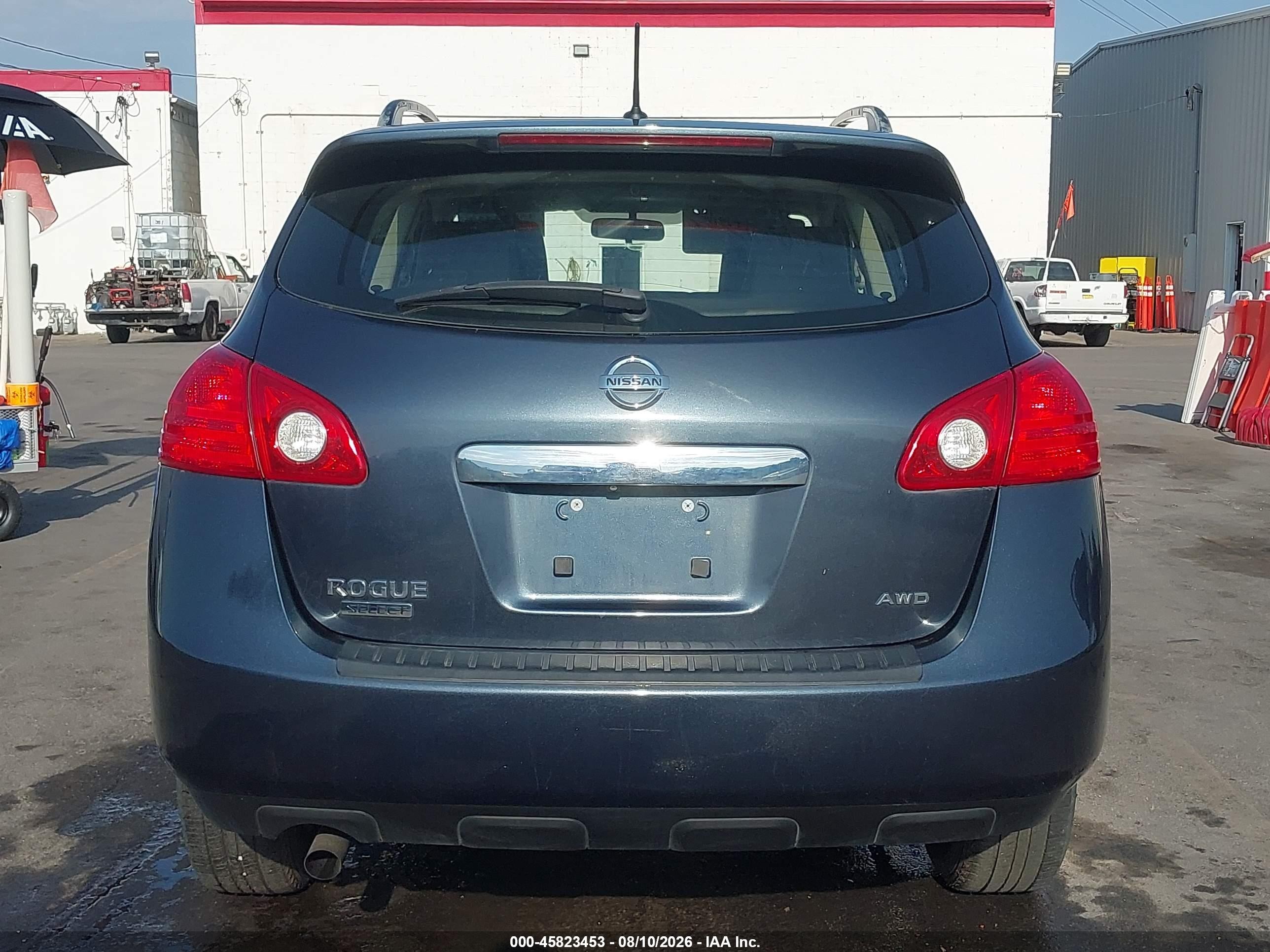 2014 Nissan Rogue Select S Gray vin: JN8AS5MV6EW711549