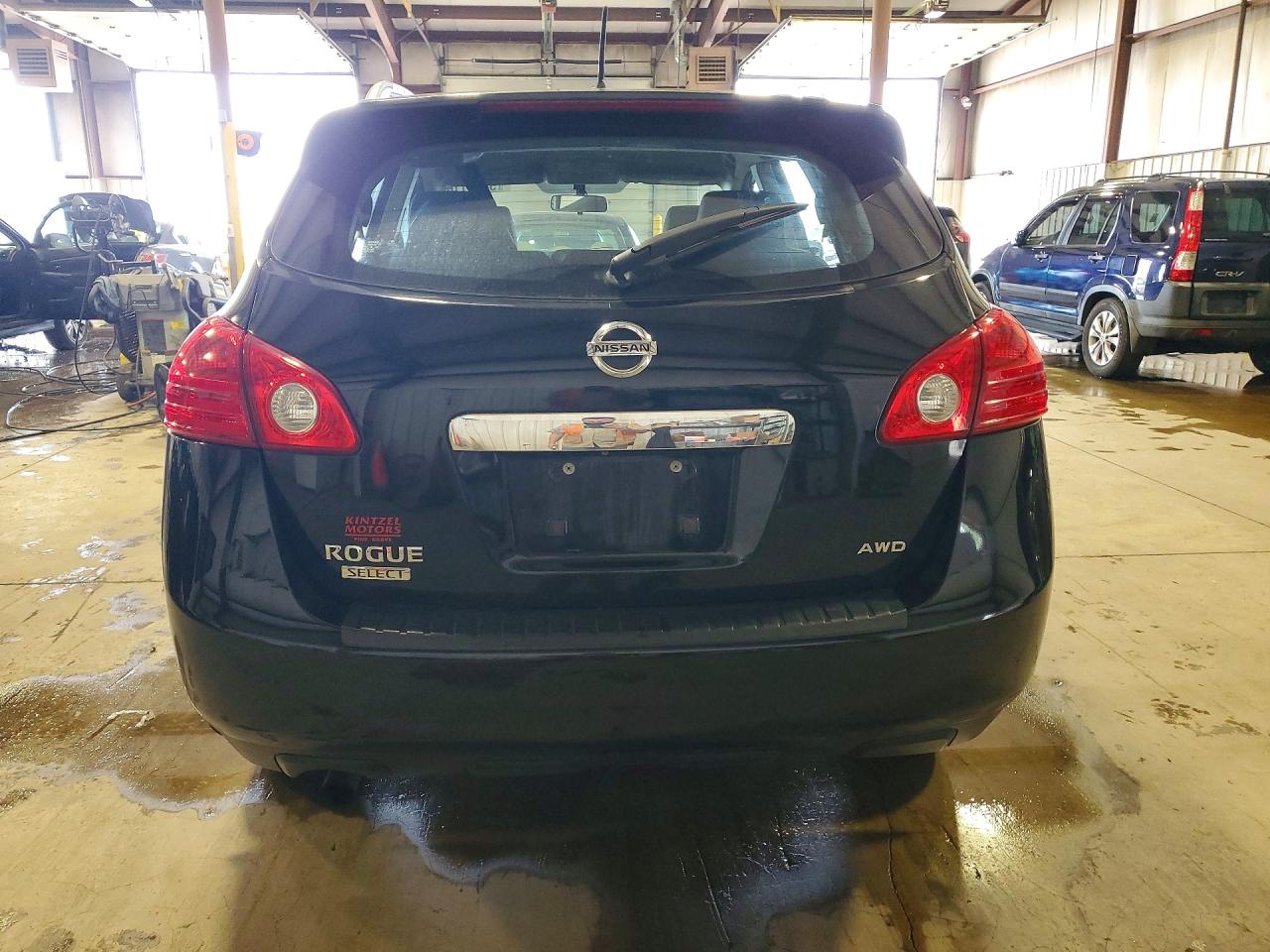 2014 Nissan Rogue Select S Black vin: JN8AS5MV6EW716962