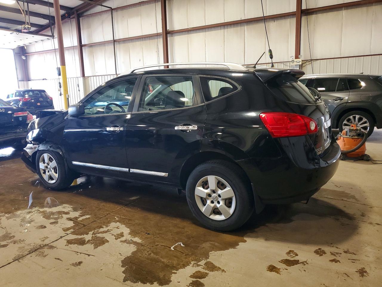 2014 Nissan Rogue Select S Black vin: JN8AS5MV6EW716962