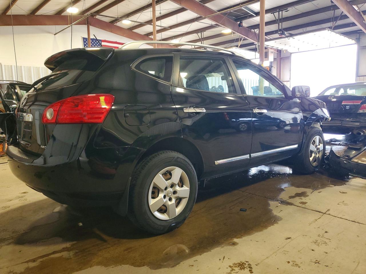 2014 Nissan Rogue Select S Black vin: JN8AS5MV6EW716962