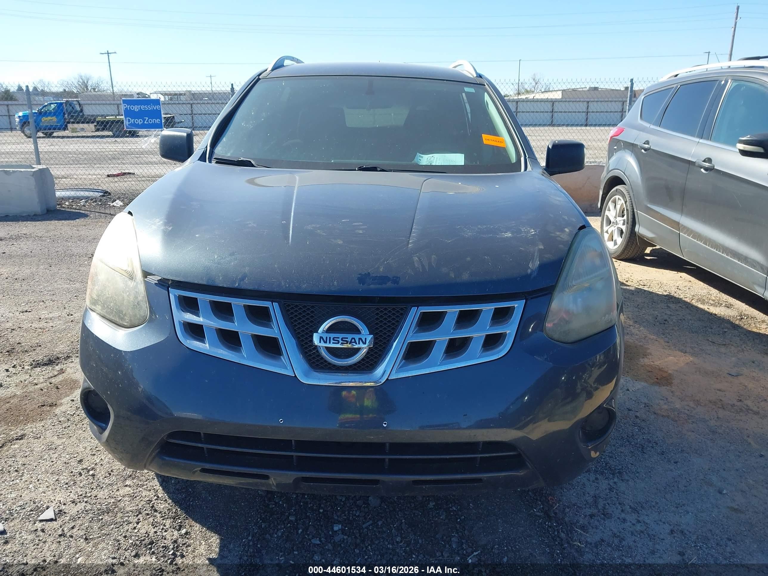 2015 Nissan Rogue Select S Gray vin: JN8AS5MV6FW255067