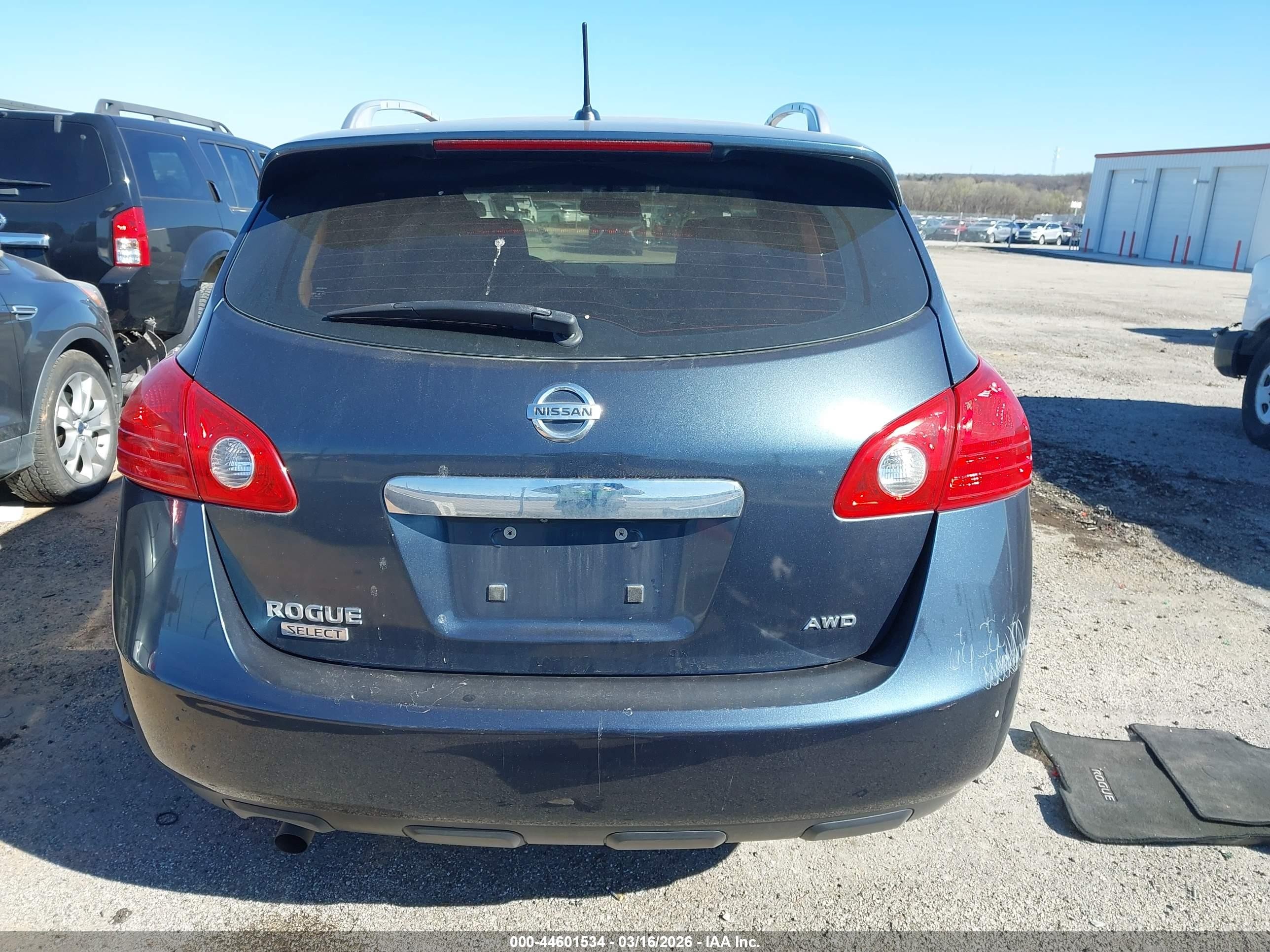 2015 Nissan Rogue Select S Gray vin: JN8AS5MV6FW255067