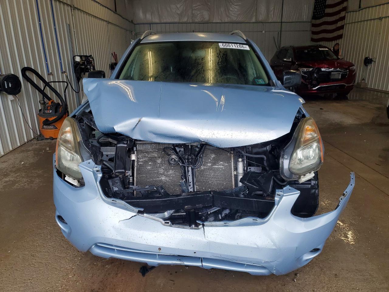 2015 Nissan Rogue Select S Blue vin: JN8AS5MV6FW258308