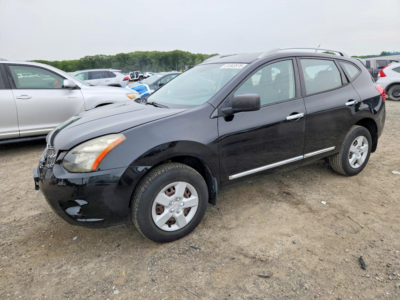 2015 Nissan Rogue Select S Black vin: JN8AS5MV6FW260043