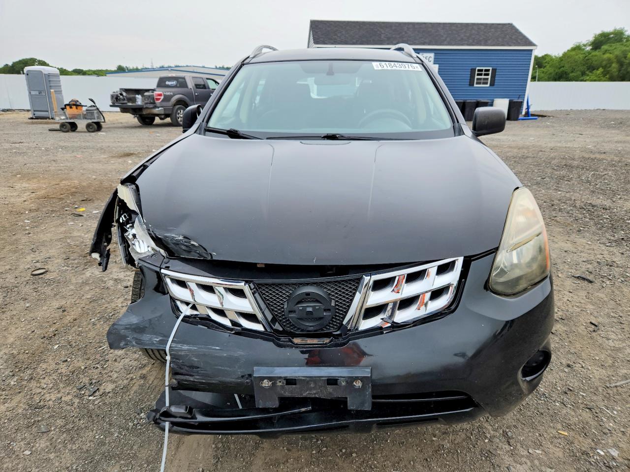 2015 Nissan Rogue Select S Black vin: JN8AS5MV6FW260043
