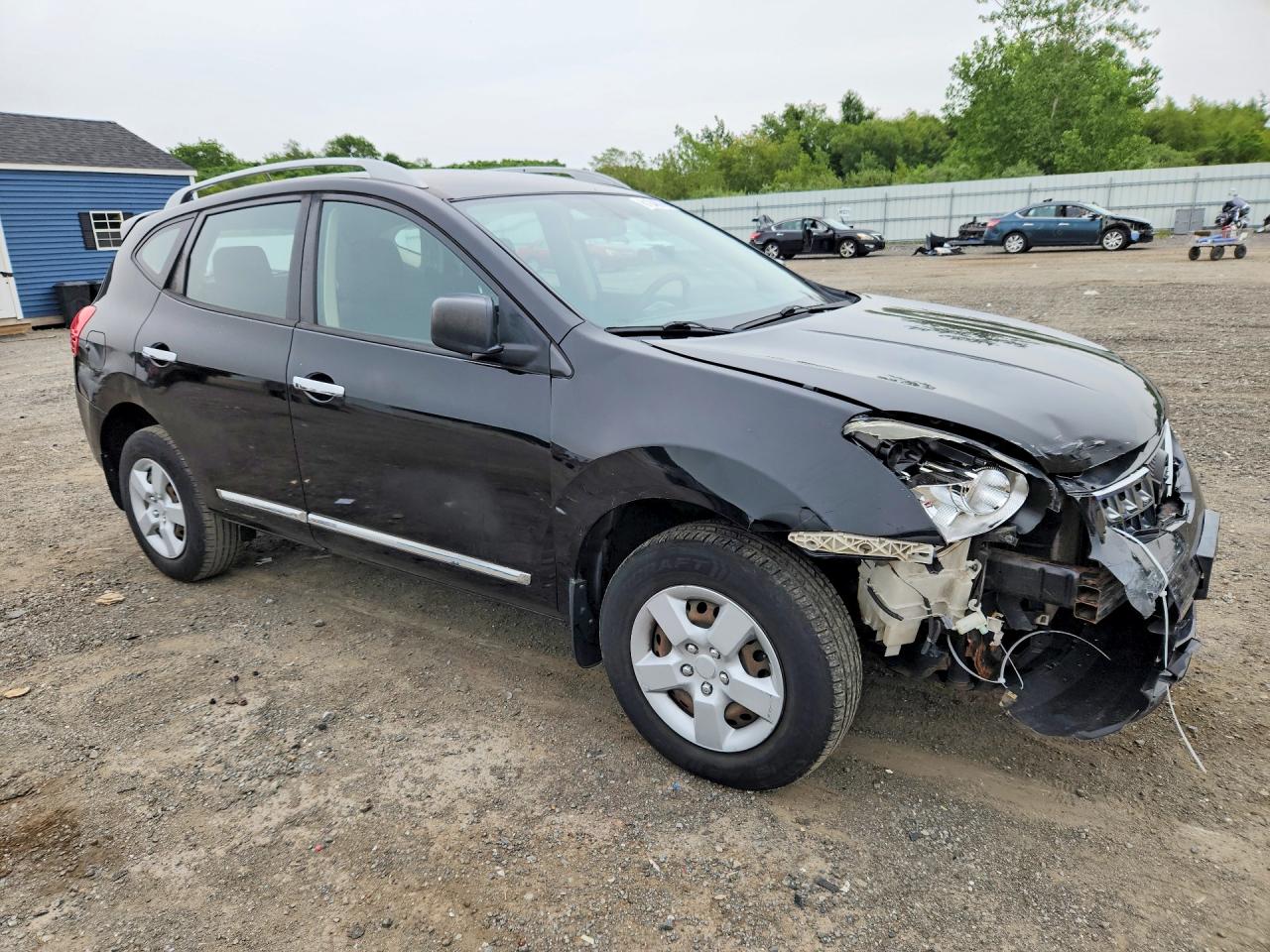2015 Nissan Rogue Select S Black vin: JN8AS5MV6FW260043