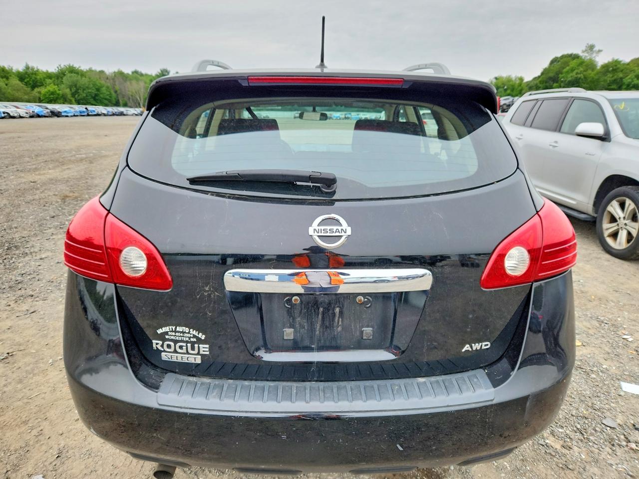 2015 Nissan Rogue Select S Black vin: JN8AS5MV6FW260043