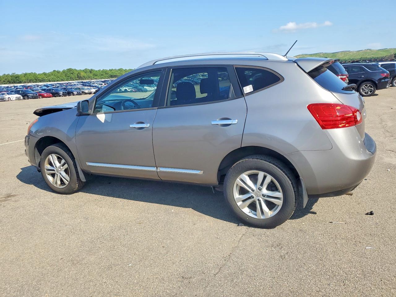 2015 Nissan Rogue Select S Gray vin: JN8AS5MV6FW766911