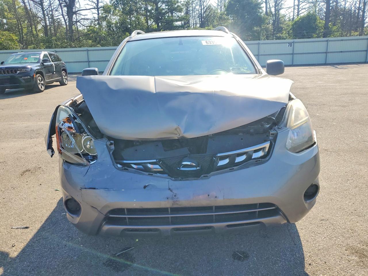 2015 Nissan Rogue Select S Gray vin: JN8AS5MV6FW766911