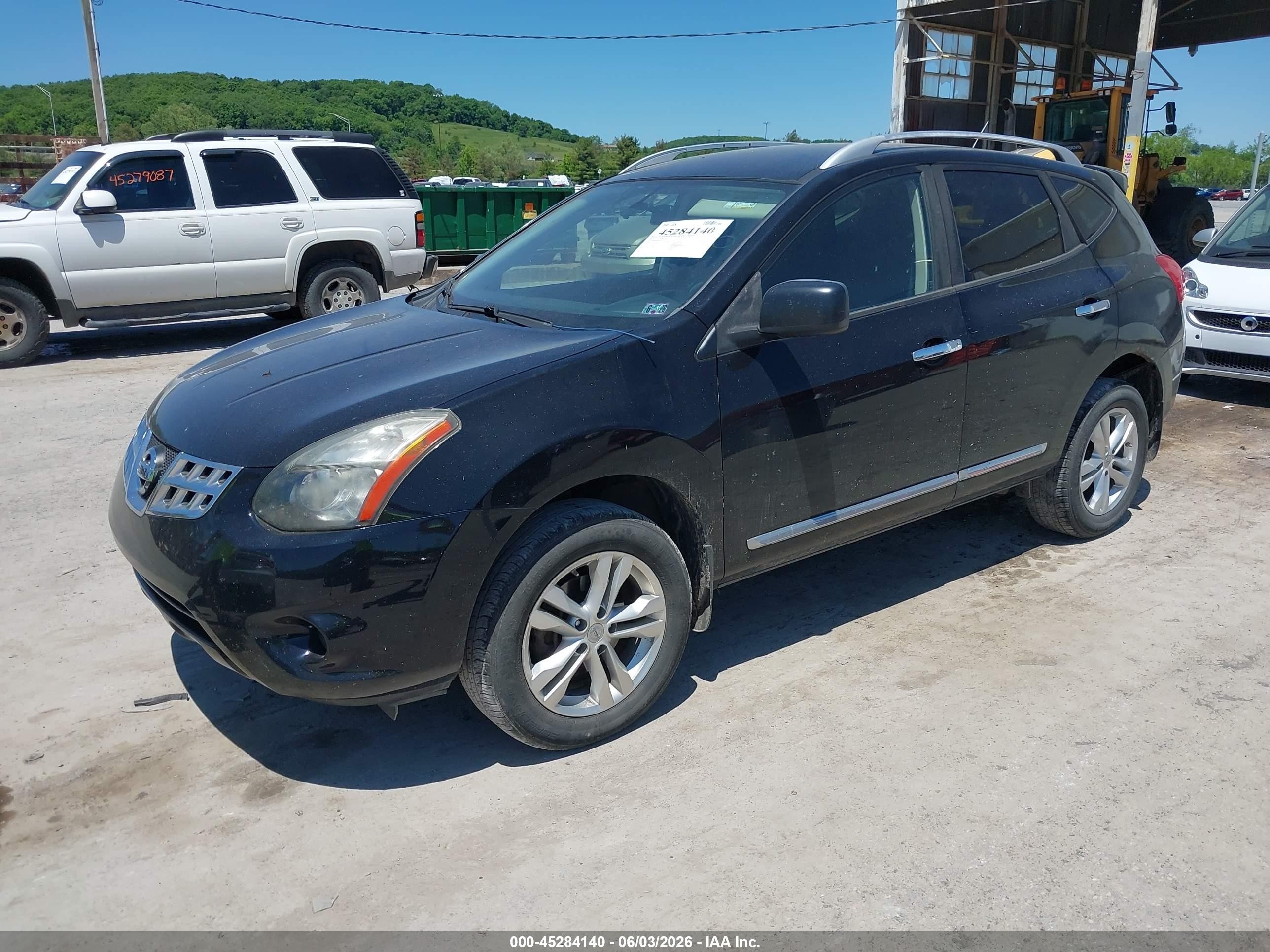 2015 Nissan Rogue Select S Черный vin: JN8AS5MV6FW768559