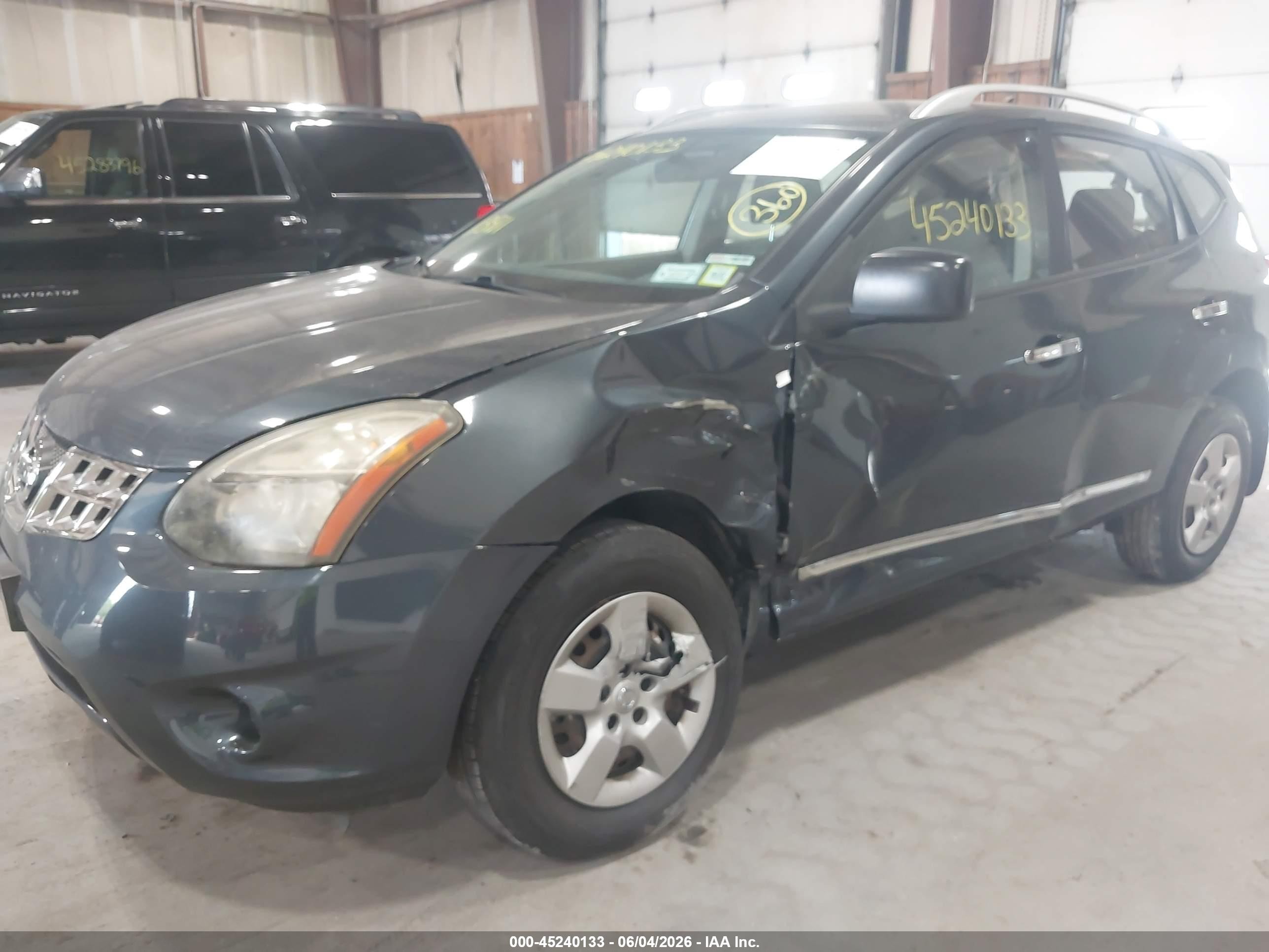 2015 Nissan Rogue Select S Gray vin: JN8AS5MV6FW768755
