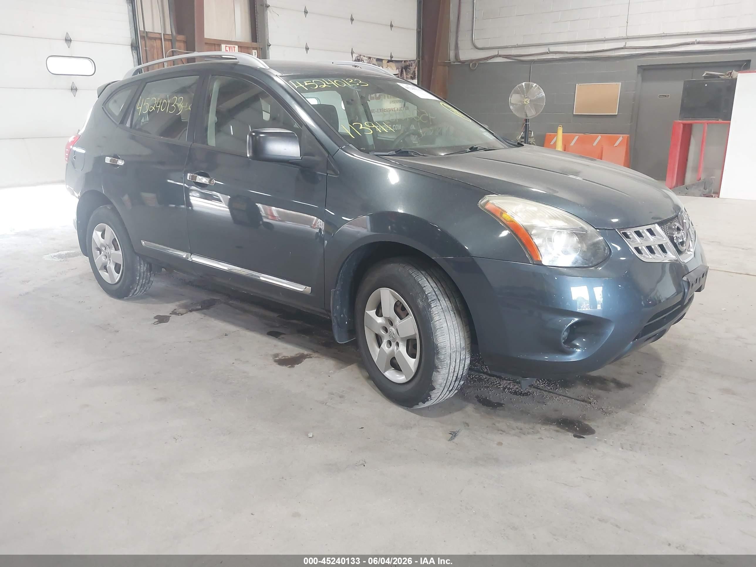 2015 Nissan Rogue Select S Gray vin: JN8AS5MV6FW768755