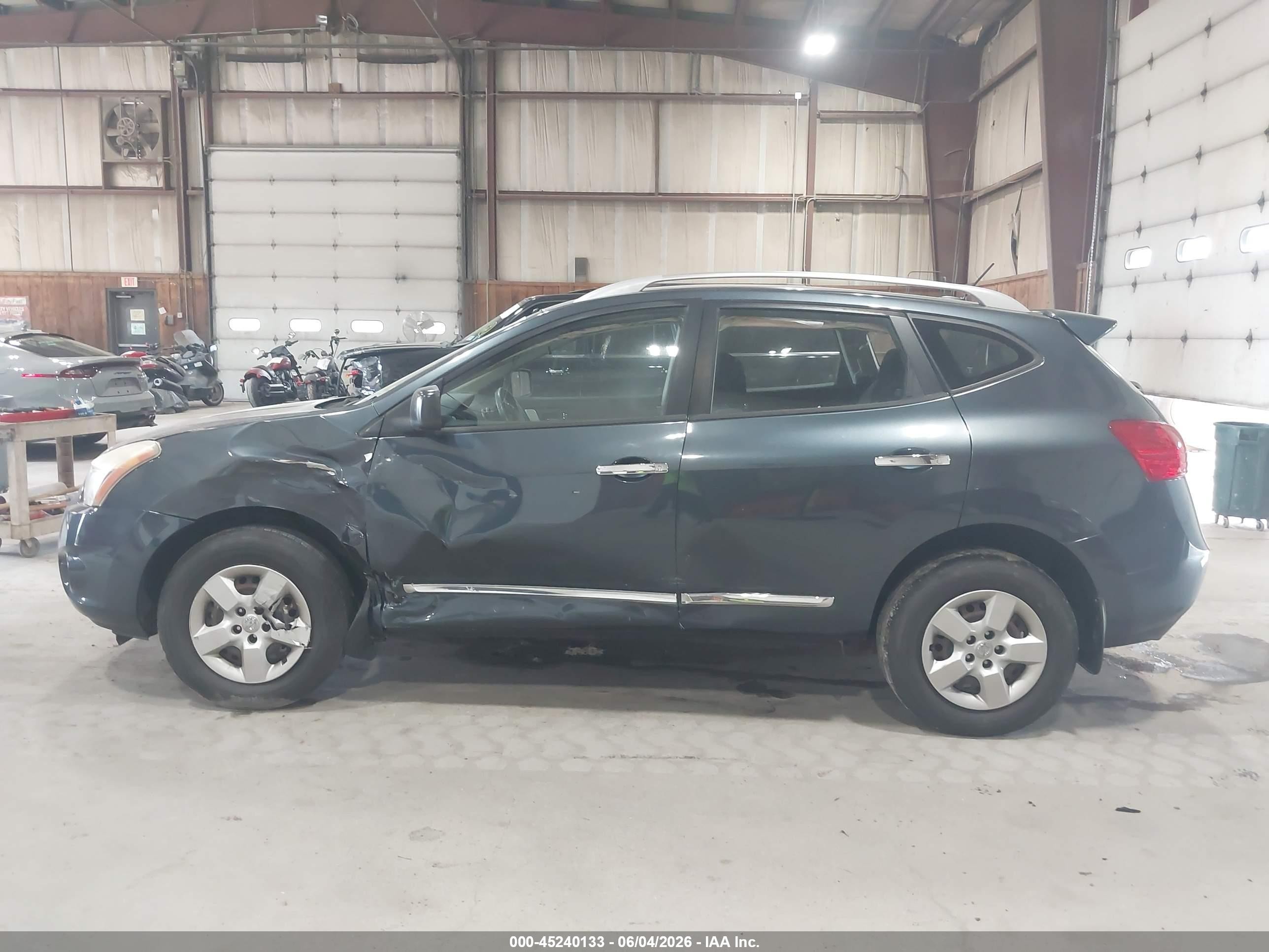 2015 Nissan Rogue Select S Gray vin: JN8AS5MV6FW768755