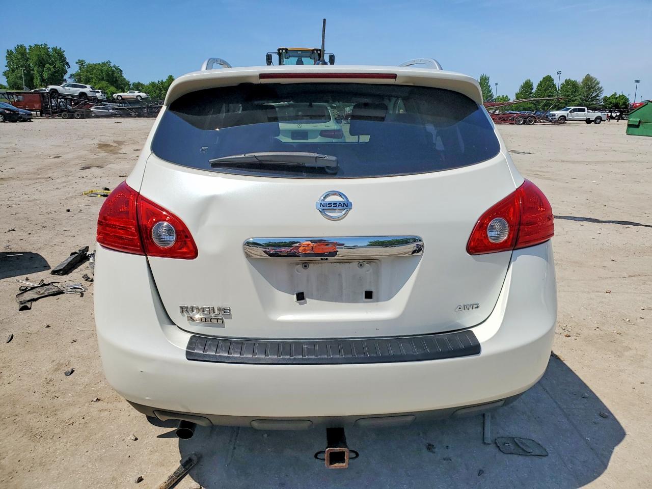 2015 Nissan Rogue Select S White vin: JN8AS5MV6FW771591