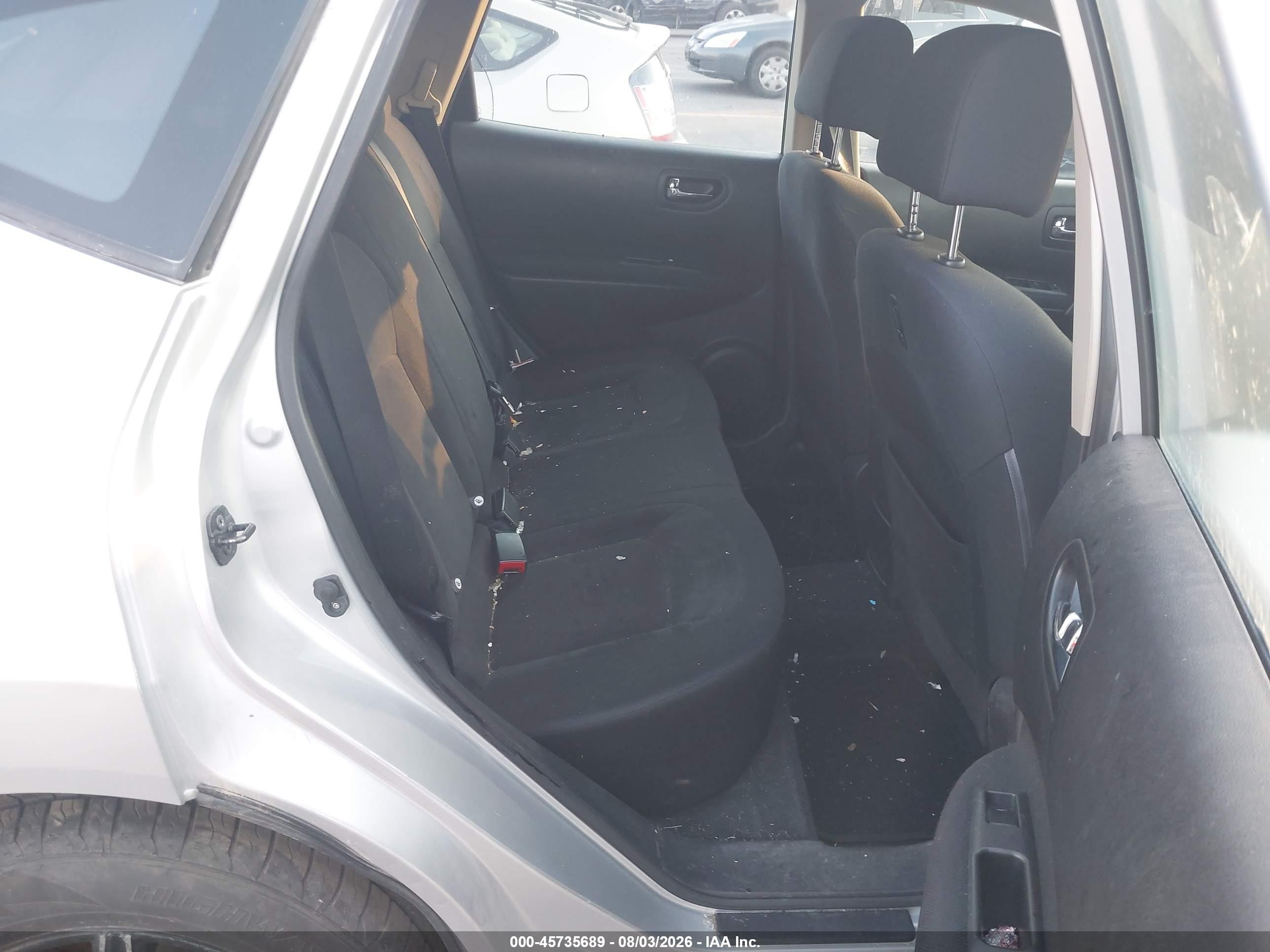 2010 Nissan Rogue S Silver vin: JN8AS5MV7AW113240
