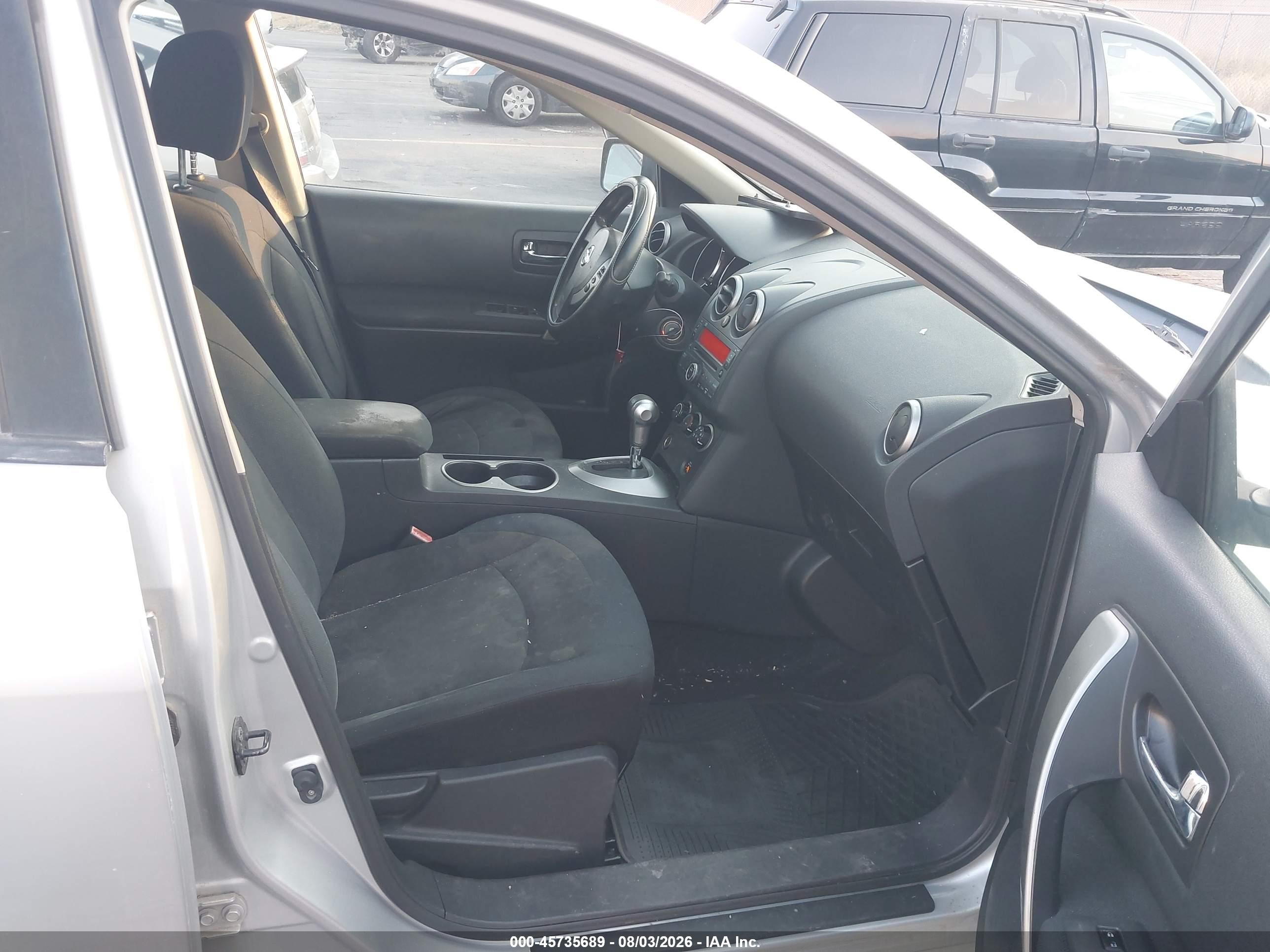 2010 Nissan Rogue S Silver vin: JN8AS5MV7AW113240