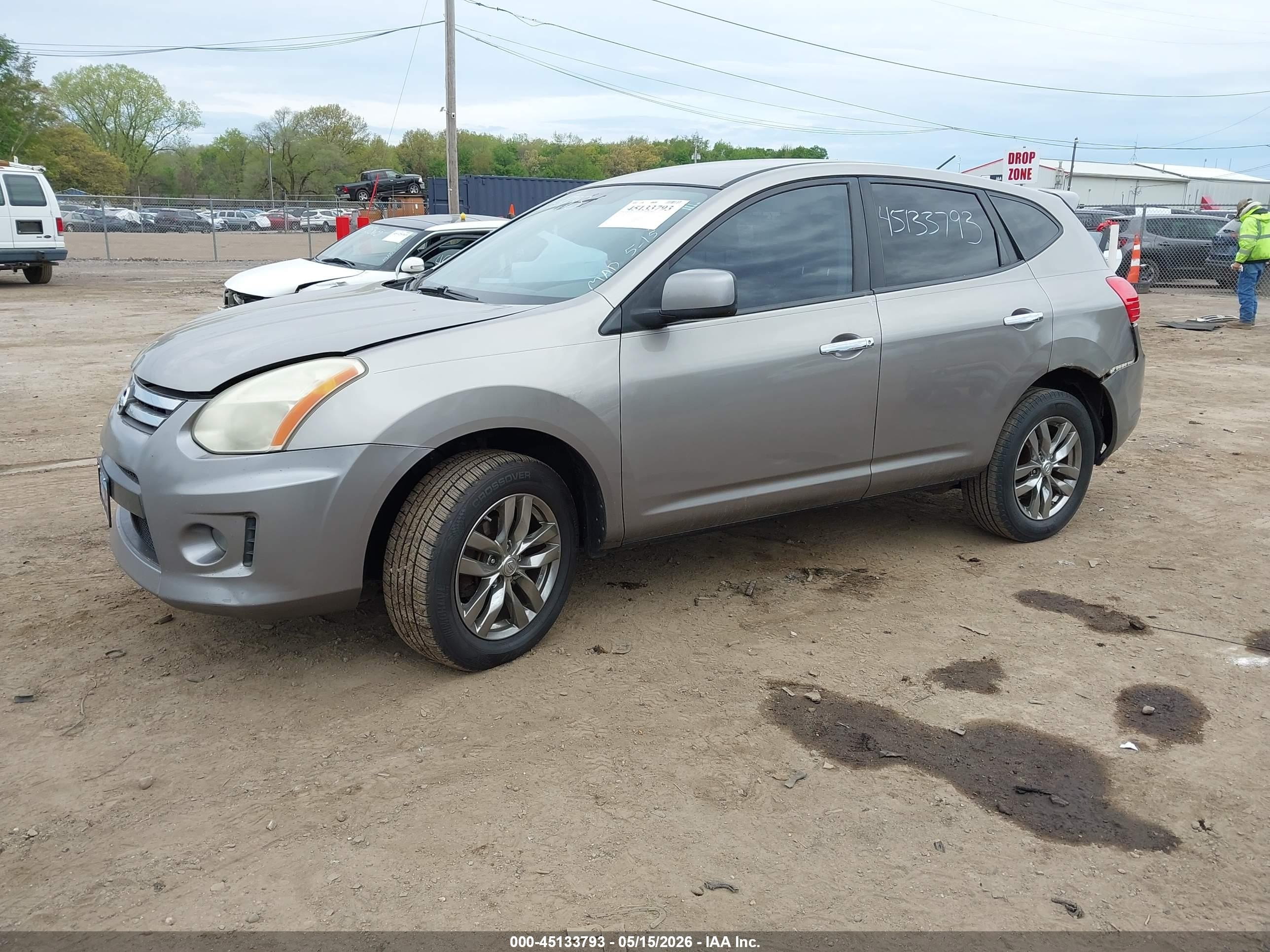2010 Nissan Rogue S Krom Edition Gray vin: JN8AS5MV7AW119796
