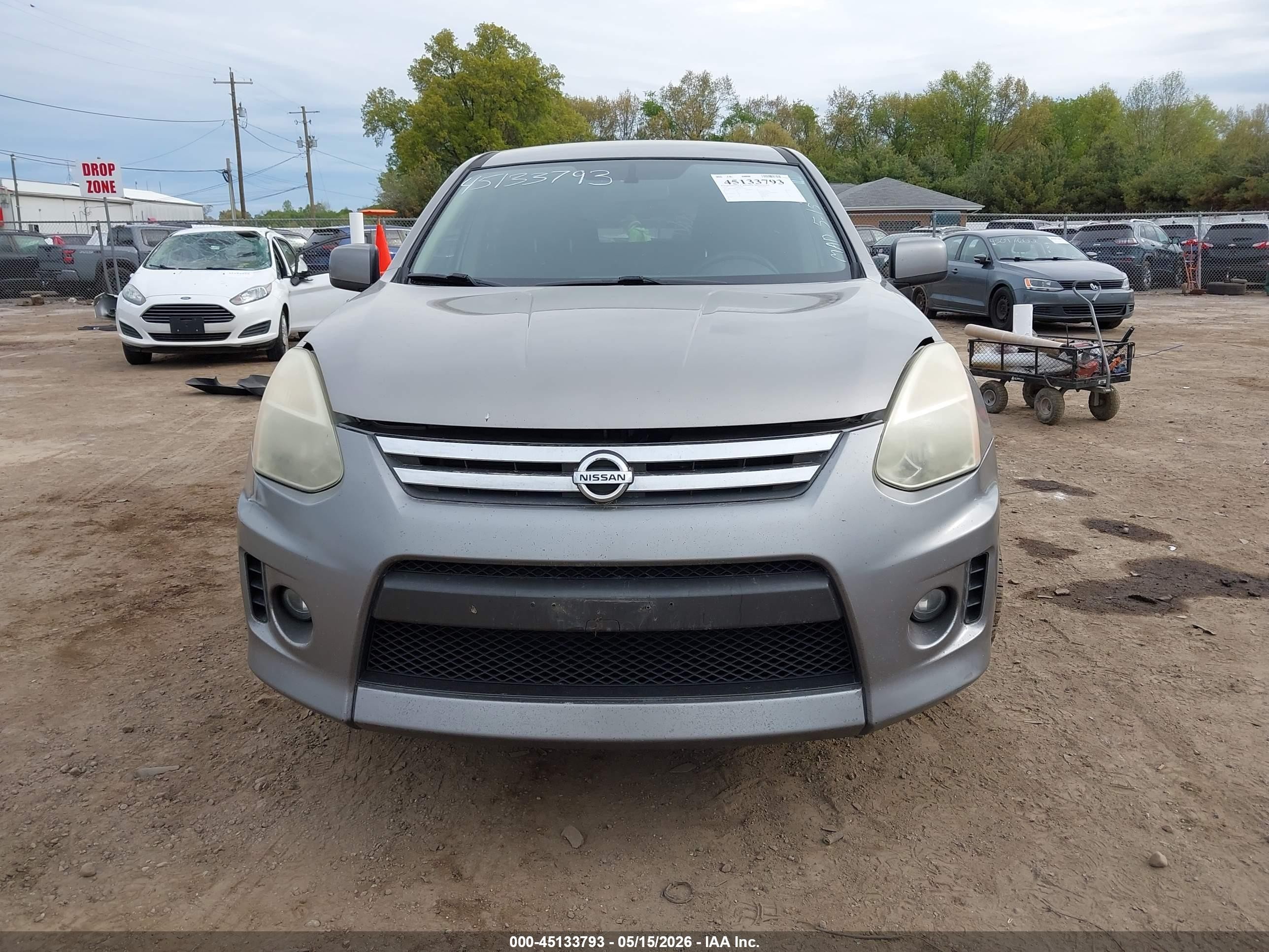 2010 Nissan Rogue S Krom Edition Gray vin: JN8AS5MV7AW119796