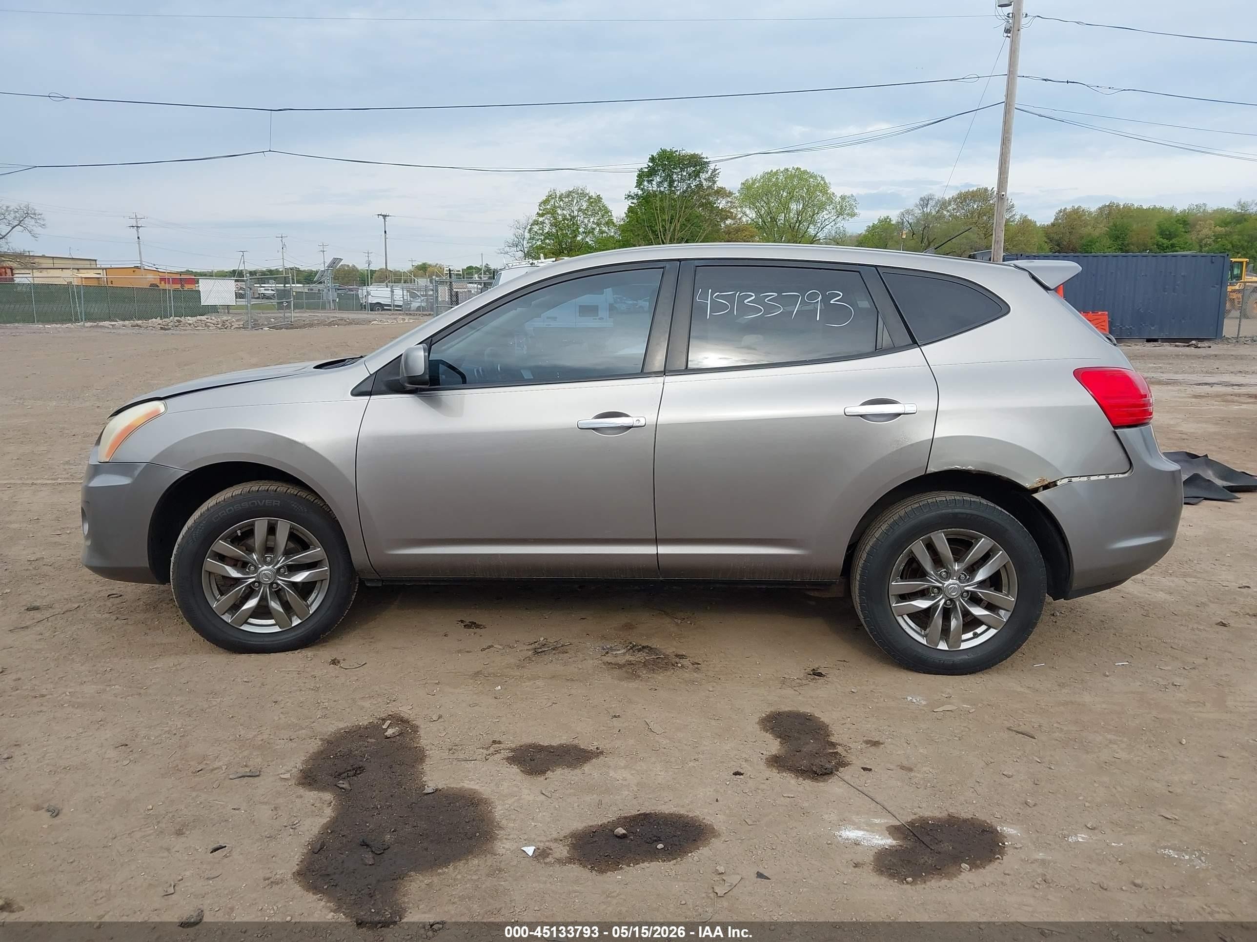 2010 Nissan Rogue S Krom Edition Gray vin: JN8AS5MV7AW119796