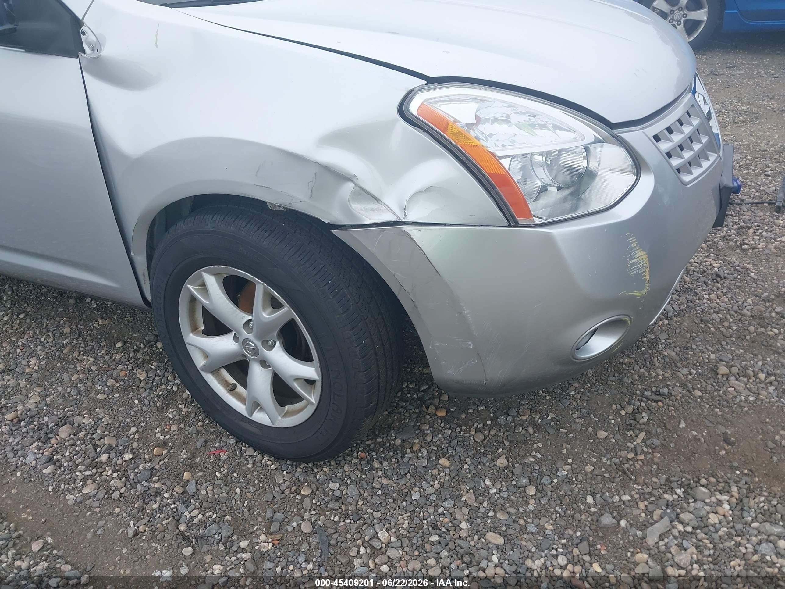 2010 Nissan Rogue Sl Gray vin: JN8AS5MV7AW120155
