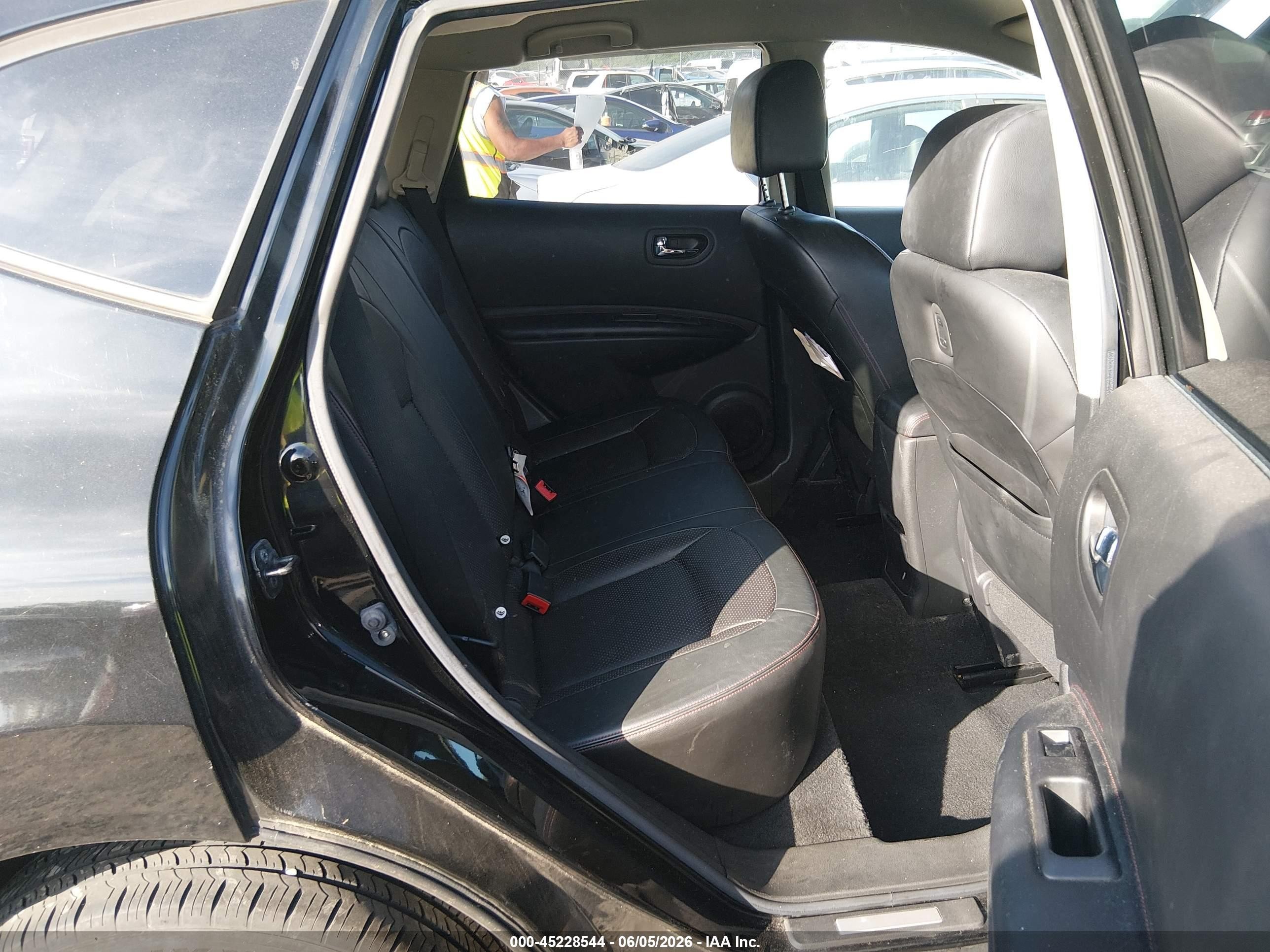 2010 Nissan Rogue Sl Black vin: JN8AS5MV7AW122844