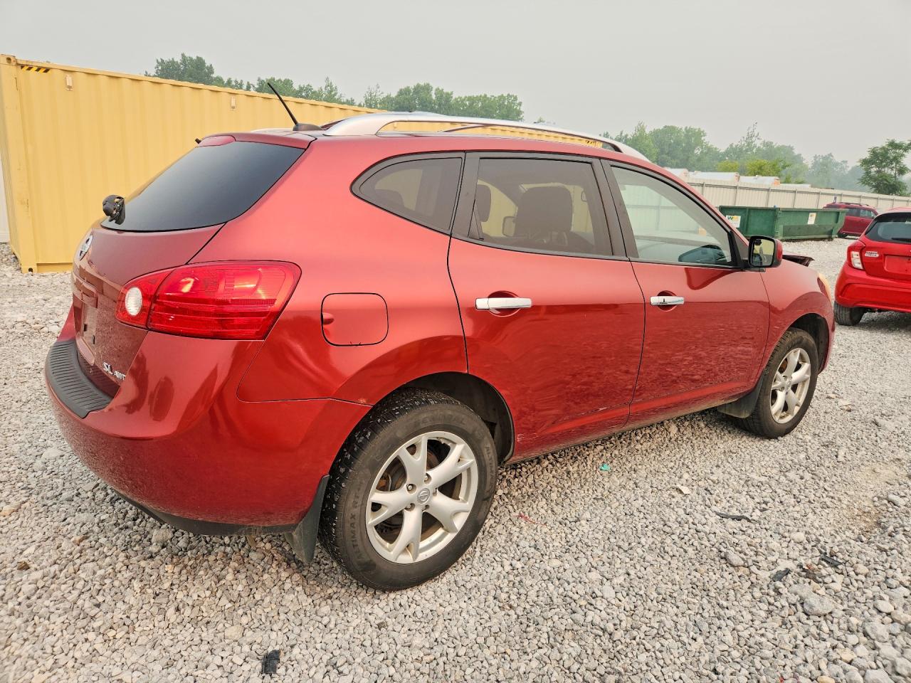 2010 Nissan Rogue S Красный vin: JN8AS5MV7AW139448