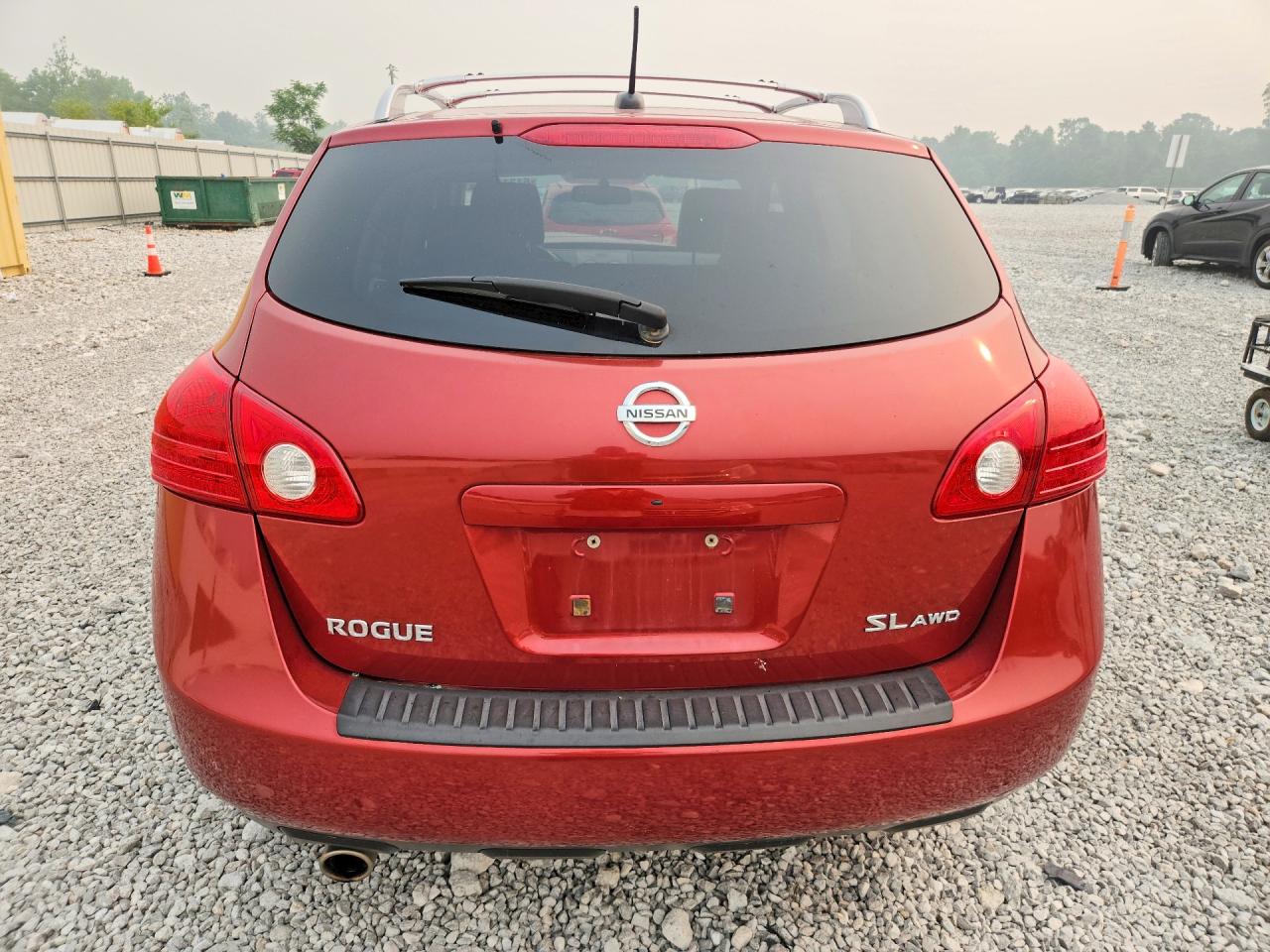 2010 Nissan Rogue S Красный vin: JN8AS5MV7AW139448