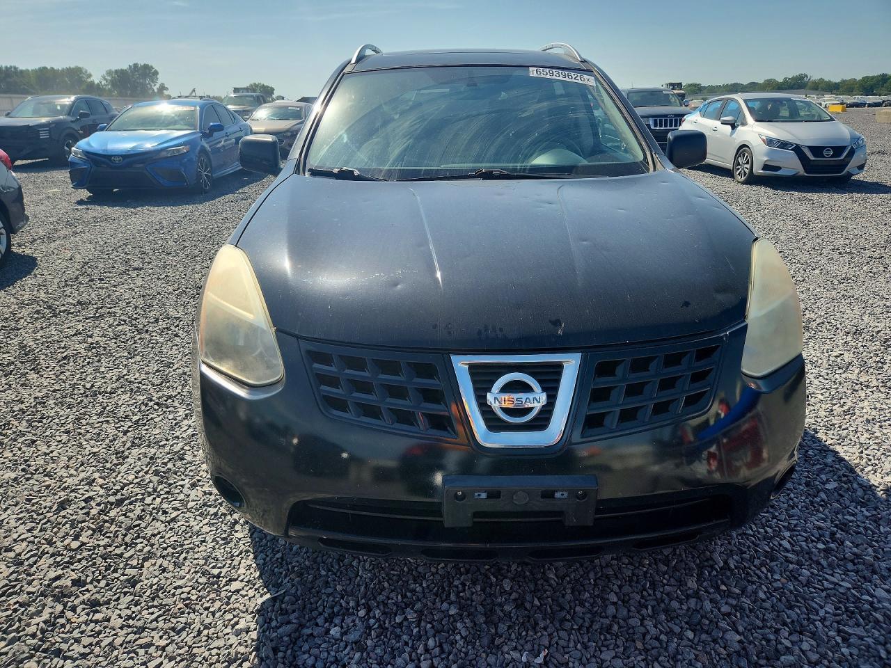 2010 Nissan Rogue S Black vin: JN8AS5MV7AW139854