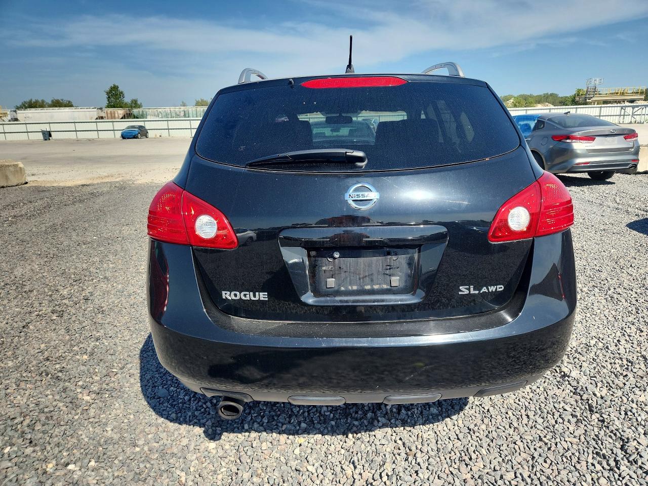 2010 Nissan Rogue S Black vin: JN8AS5MV7AW139854