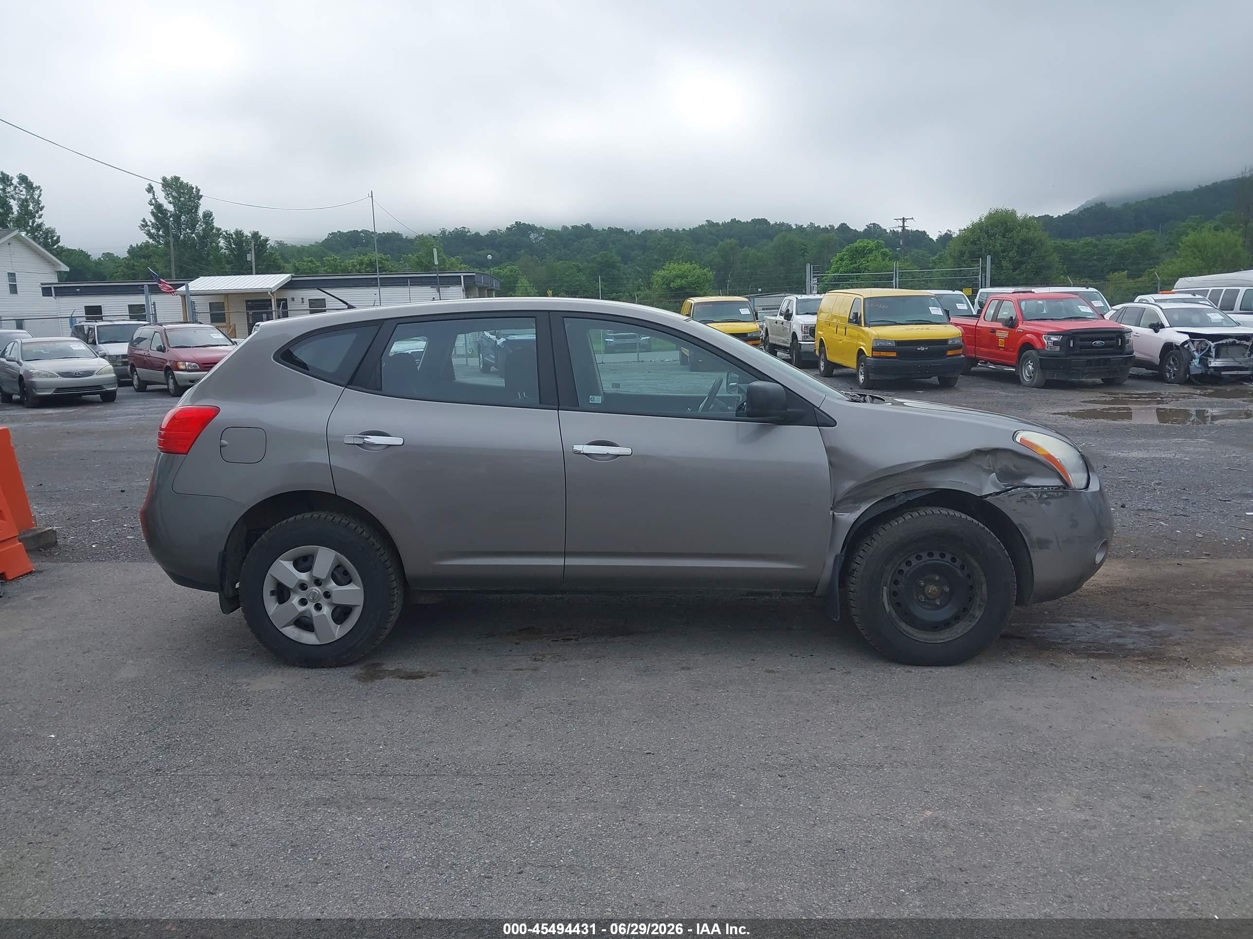 2010 Nissan Rogue S Gray vin: JN8AS5MV7AW143323