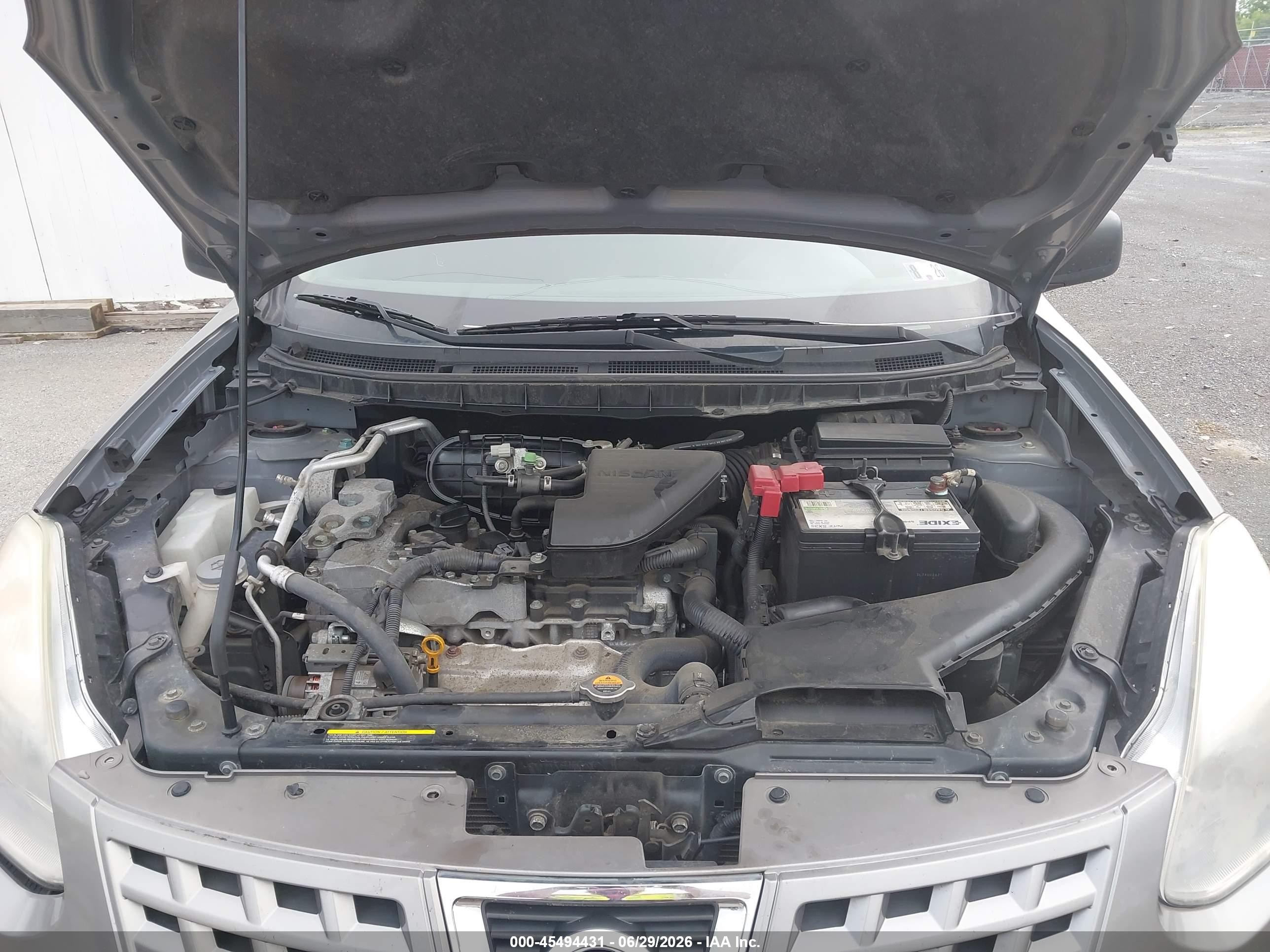 2010 Nissan Rogue S Gray vin: JN8AS5MV7AW143323