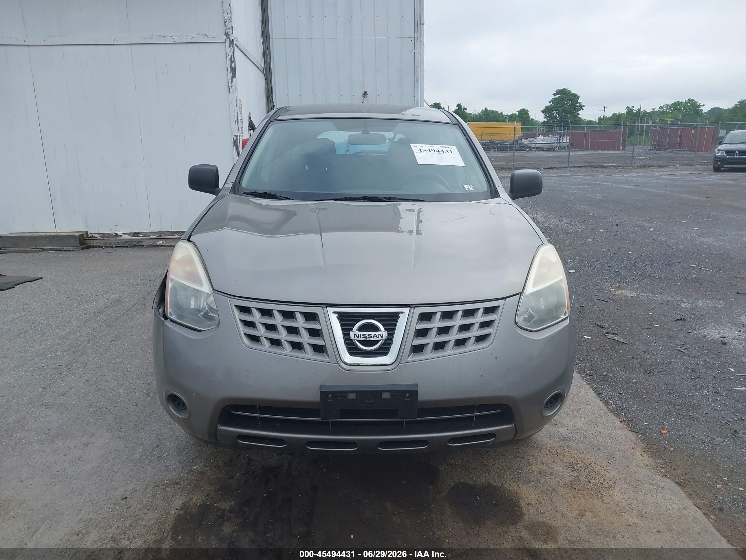 2010 Nissan Rogue S Gray vin: JN8AS5MV7AW143323