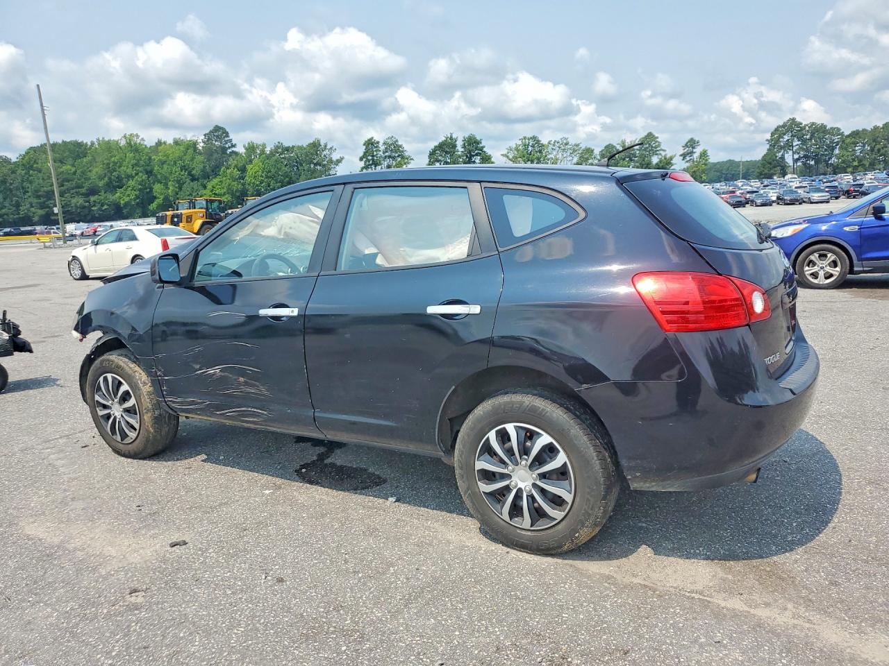 2010 Nissan Rogue S Черный vin: JN8AS5MV7AW147873