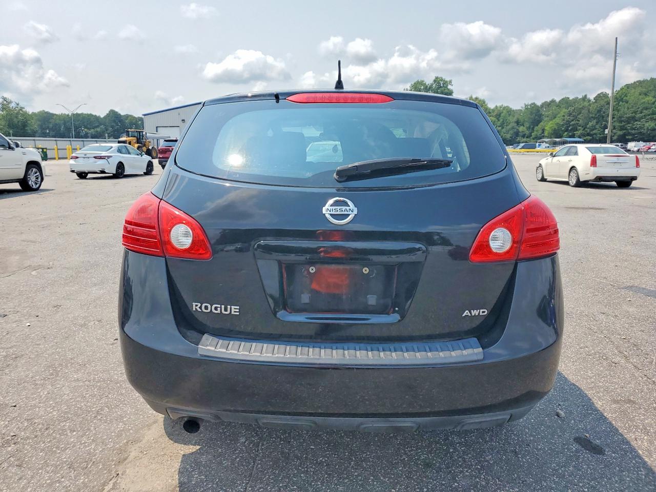 2010 Nissan Rogue S Черный vin: JN8AS5MV7AW147873