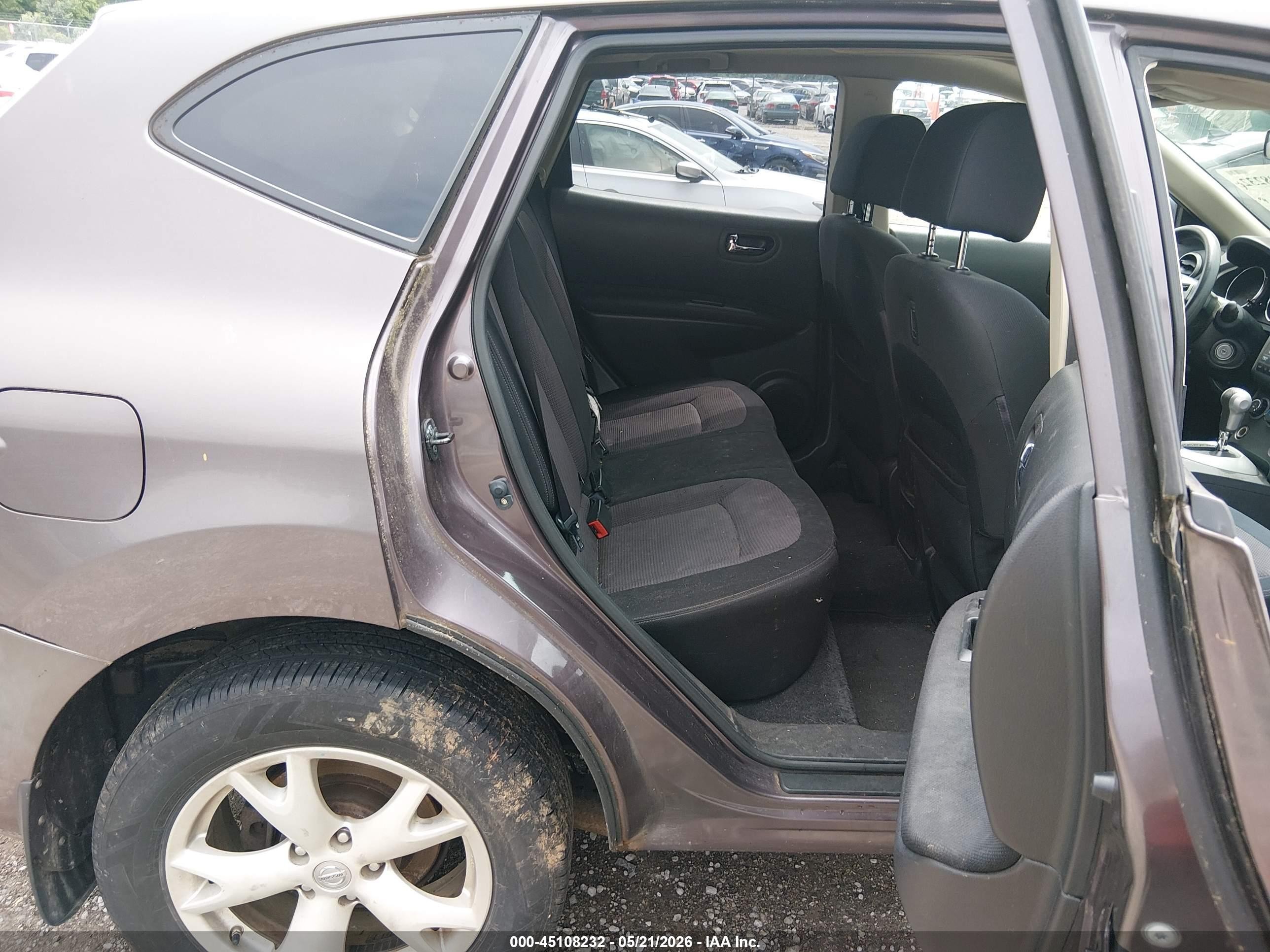 2010 Nissan Rogue Sl Brown vin: JN8AS5MV7AW148070