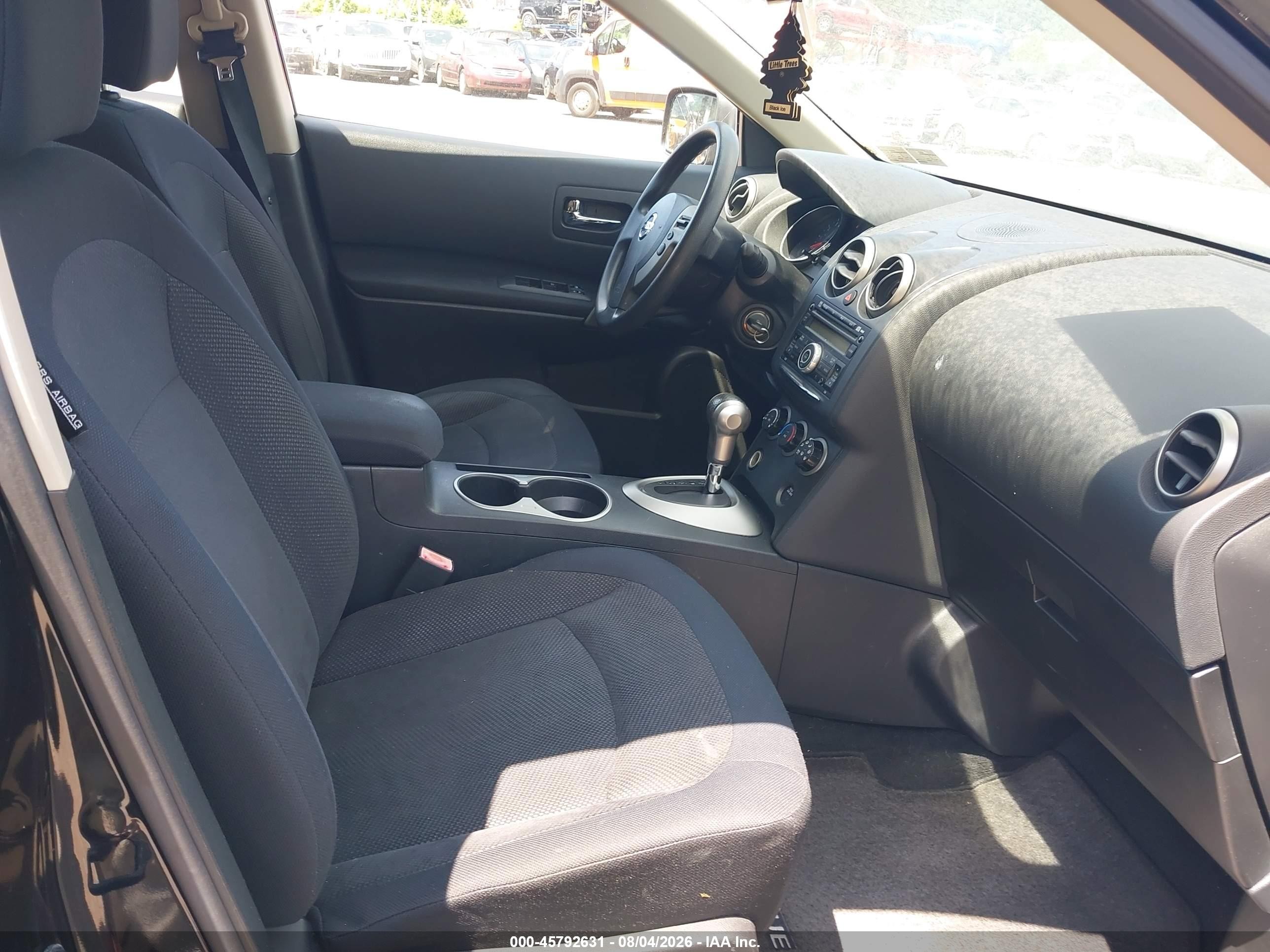 2011 Nissan Rogue S Черный vin: JN8AS5MV7BW250289