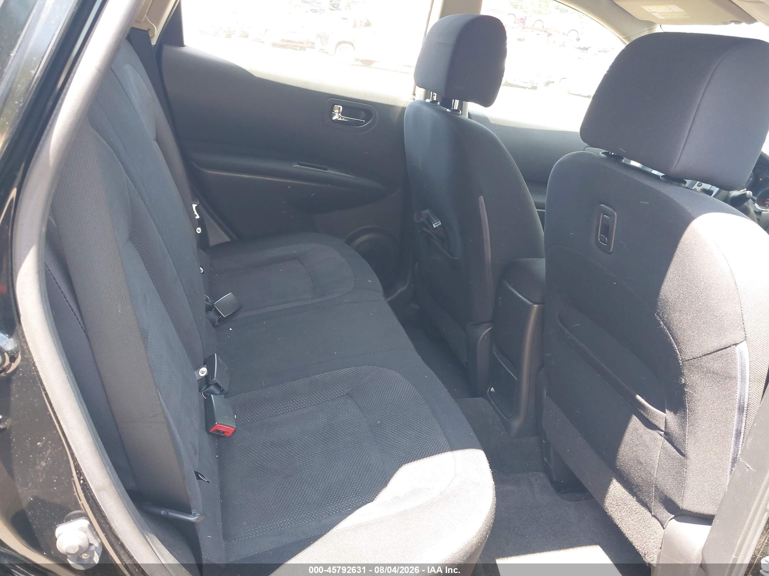2011 Nissan Rogue S Черный vin: JN8AS5MV7BW250289