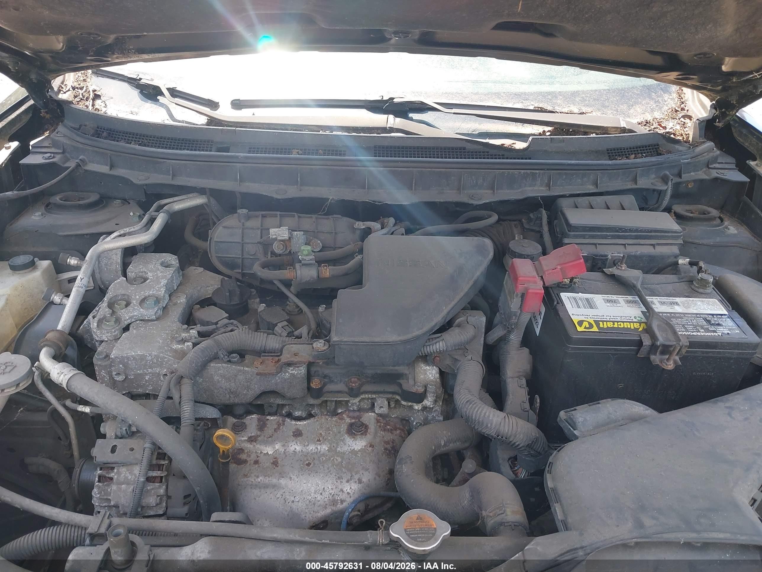 2011 Nissan Rogue S Черный vin: JN8AS5MV7BW250289
