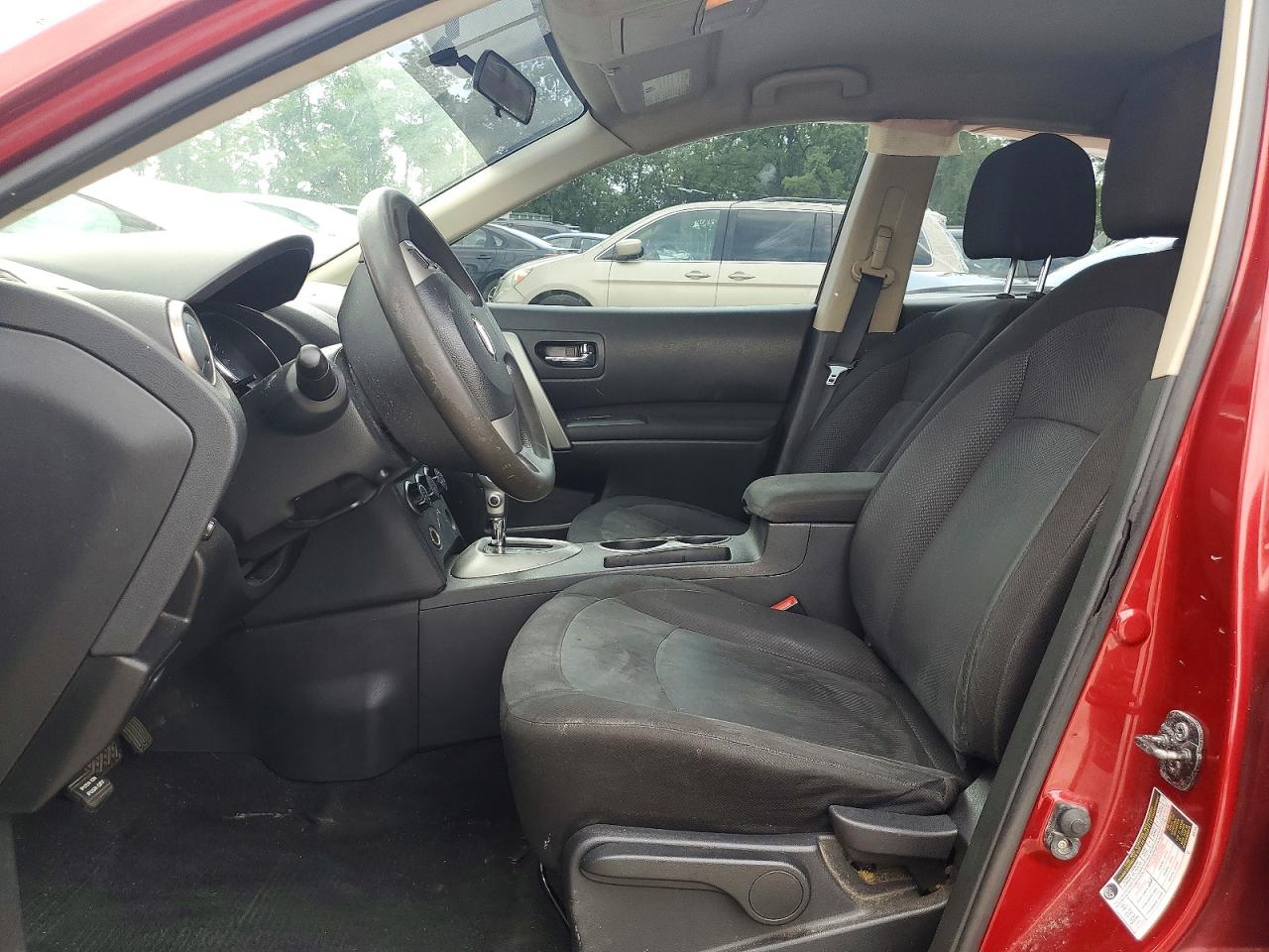 2011 Nissan Rogue S Бордовый vin: JN8AS5MV7BW255573