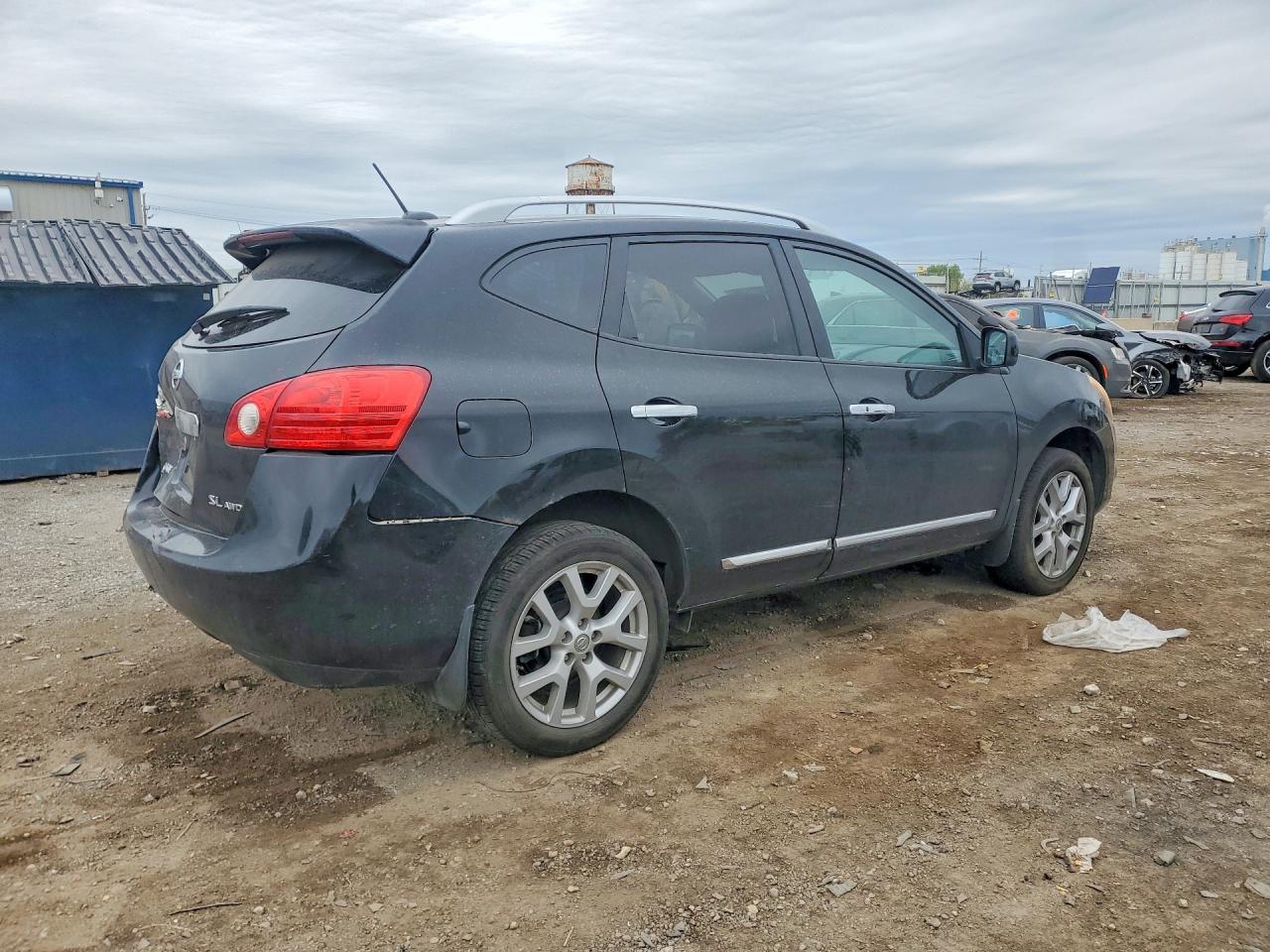 2011 Nissan Rogue S Black vin: JN8AS5MV7BW258666