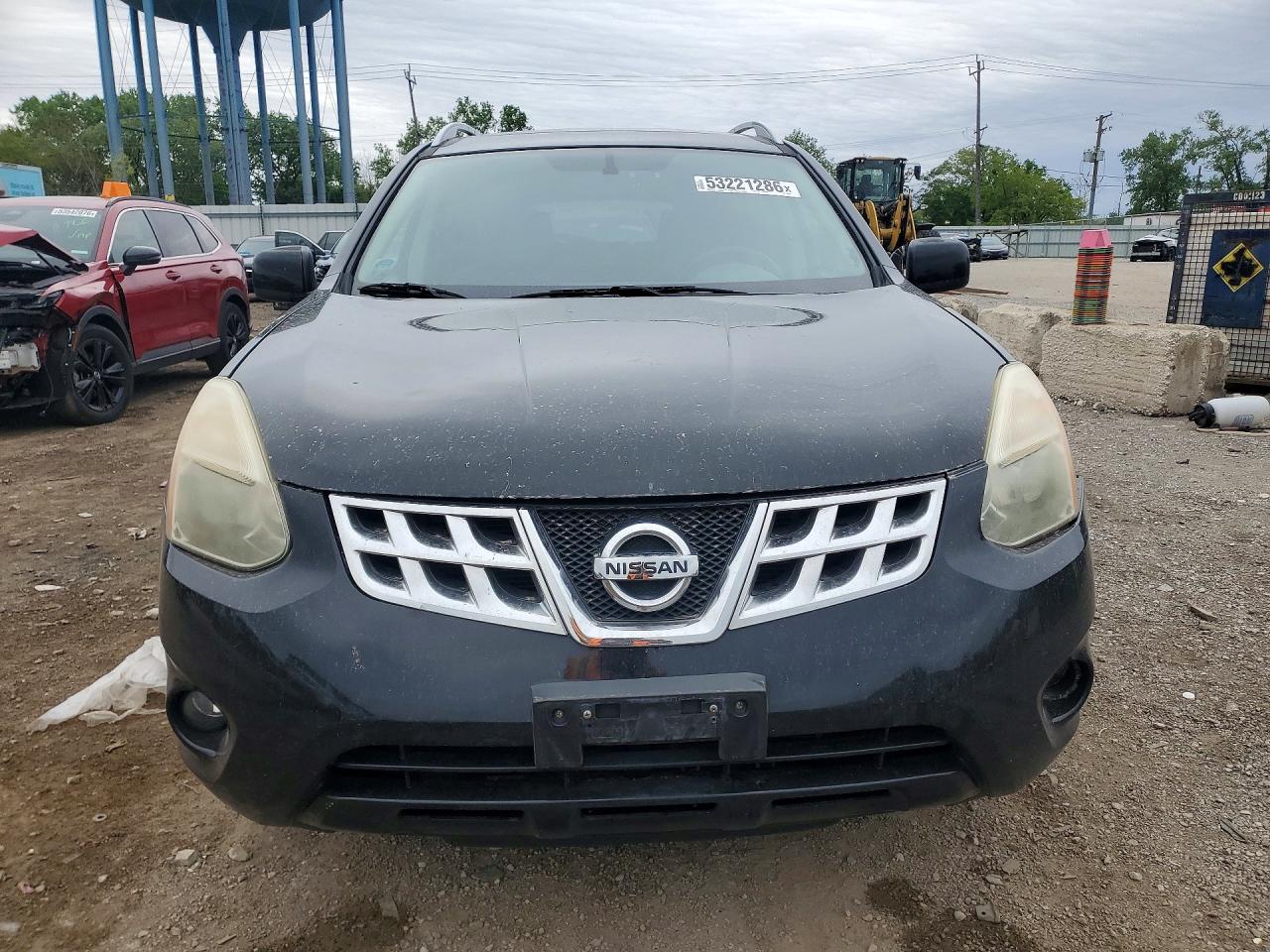 2011 Nissan Rogue S Black vin: JN8AS5MV7BW258666