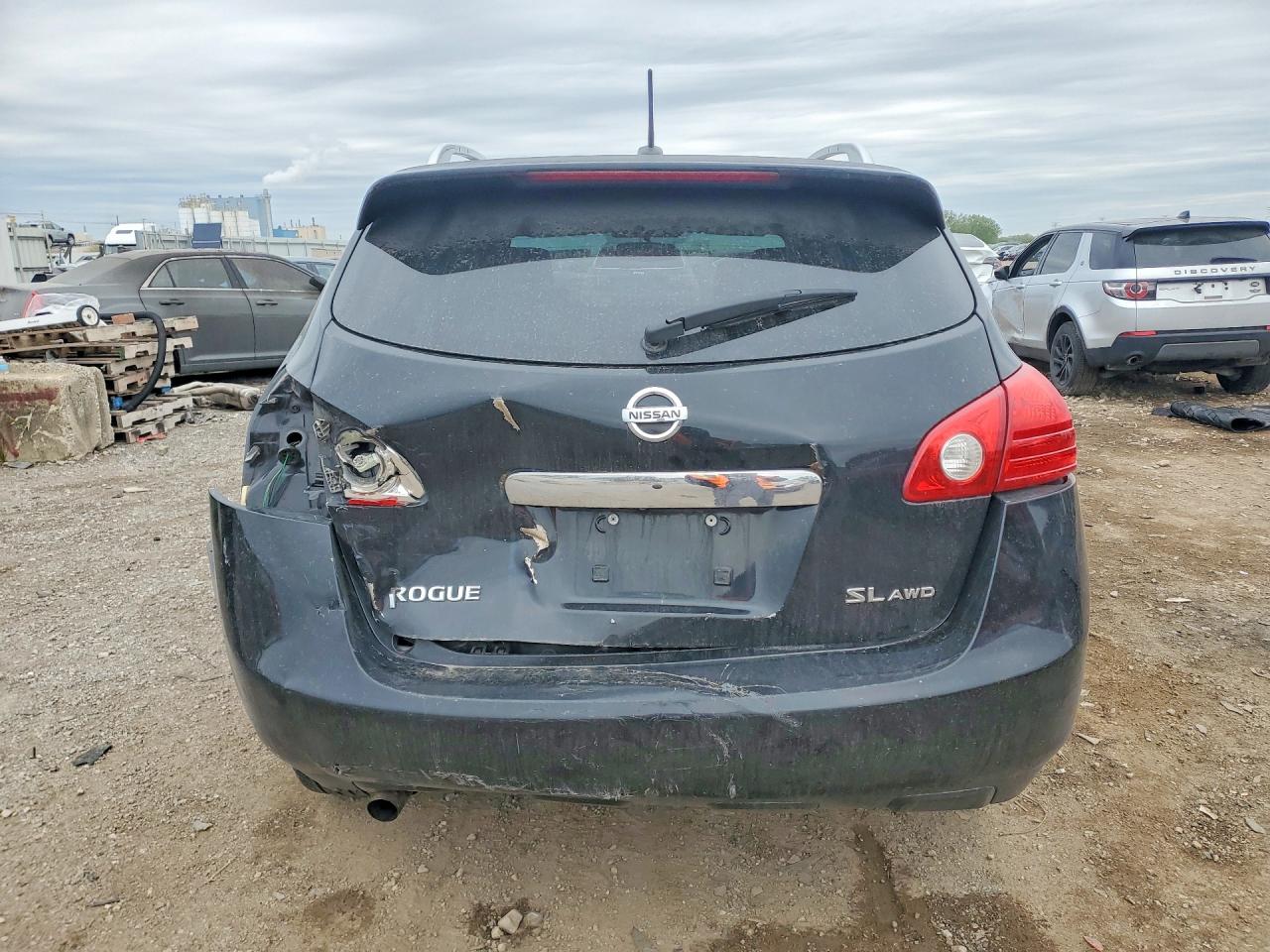 2011 Nissan Rogue S Black vin: JN8AS5MV7BW258666