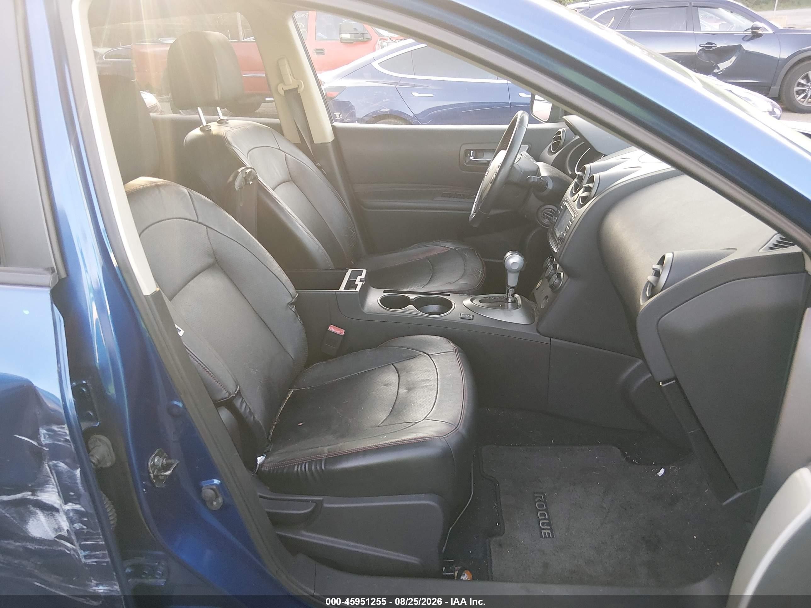 2011 Nissan Rogue Sv Blue vin: JN8AS5MV7BW275208