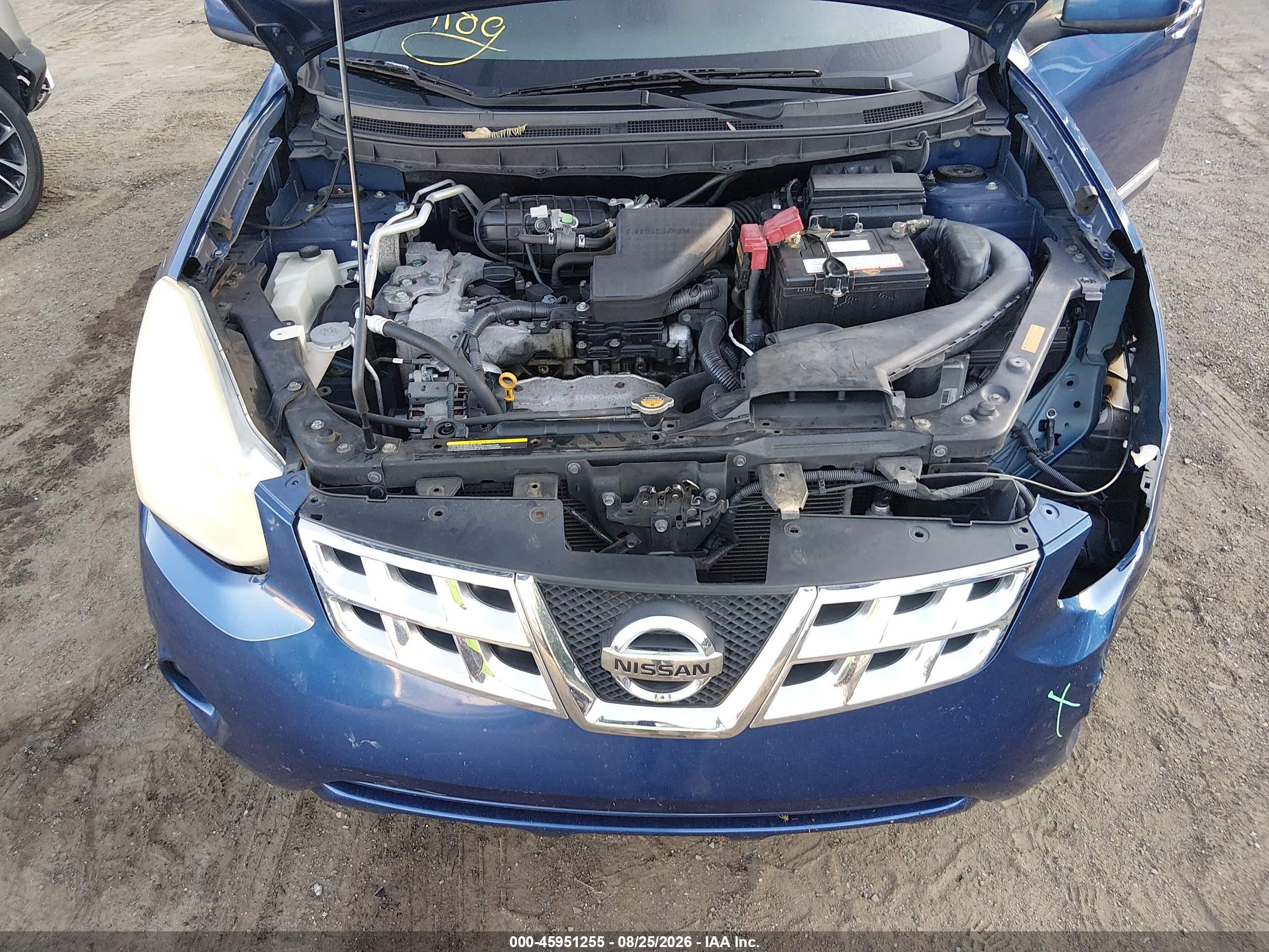 2011 Nissan Rogue Sv Blue vin: JN8AS5MV7BW275208