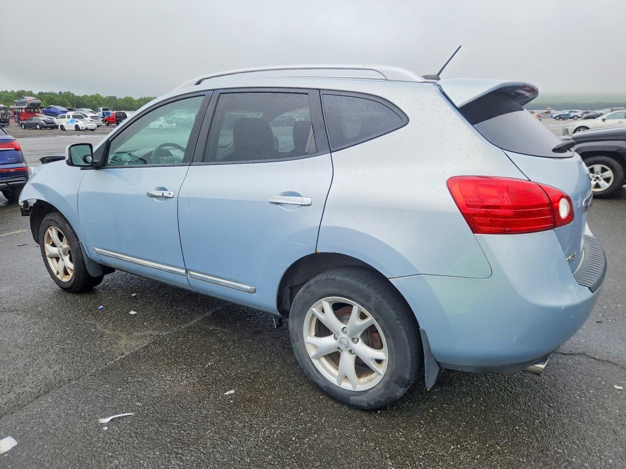 2011 Nissan Rogue S Blue vin: JN8AS5MV7BW288475