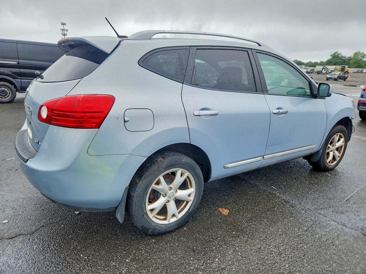 2011 Nissan Rogue S Blue vin: JN8AS5MV7BW288475